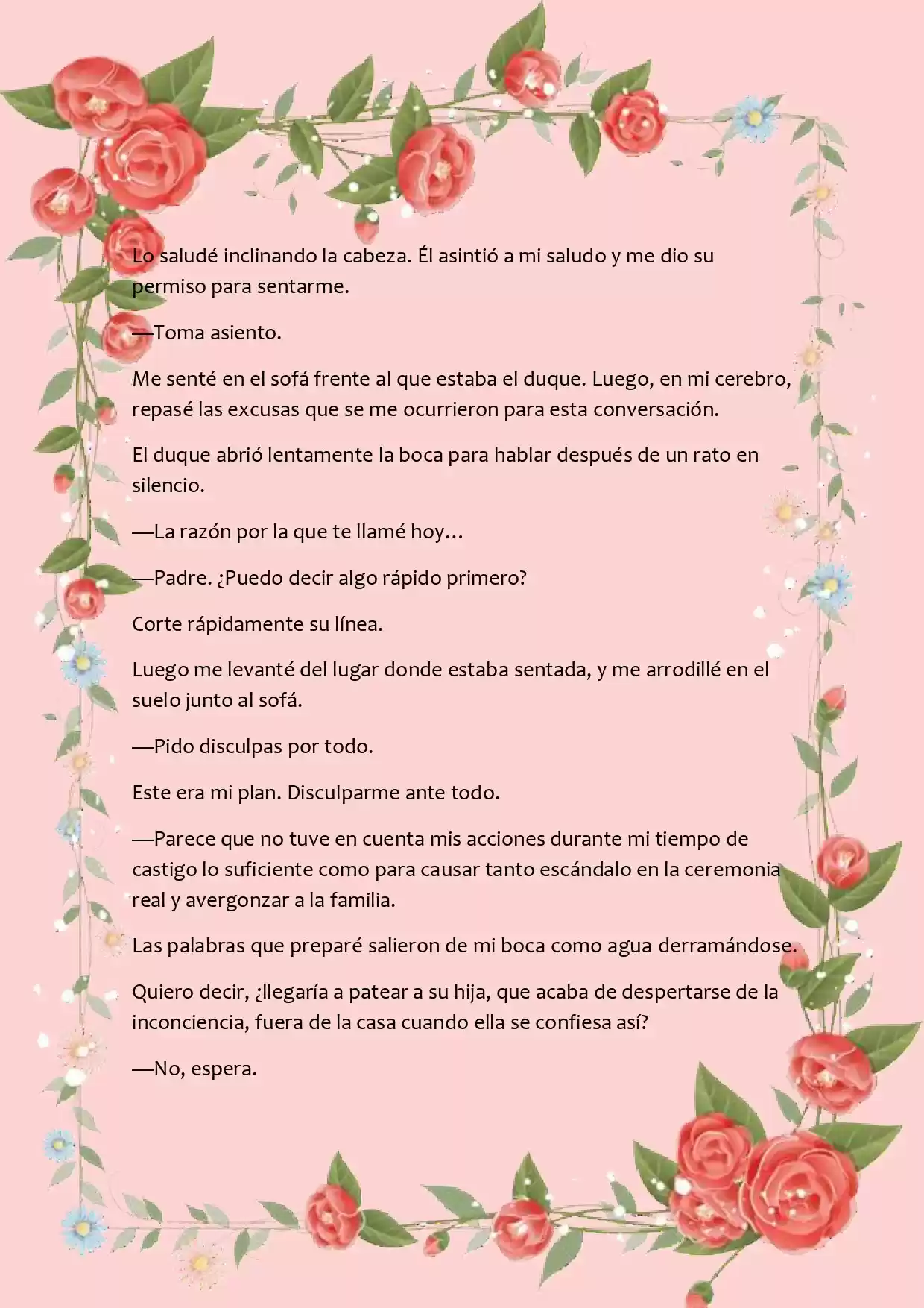 LA MUERTE ES EL ÚNICO FINAL PARA LA VILLANA (Novela) - Capítulo 16 - Página 7 - LectorTMOo