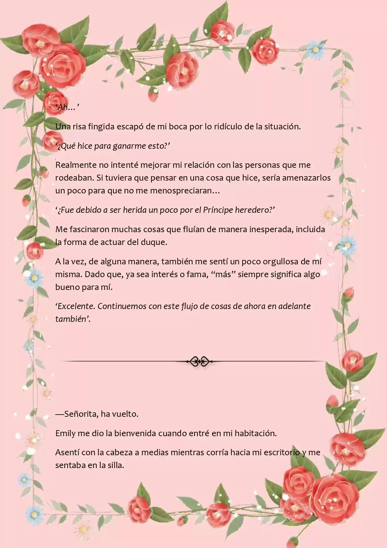LA MUERTE ES EL ÚNICO FINAL PARA LA VILLANA (Novela) - Capítulo 17 - Página 4 - LectorTMOo