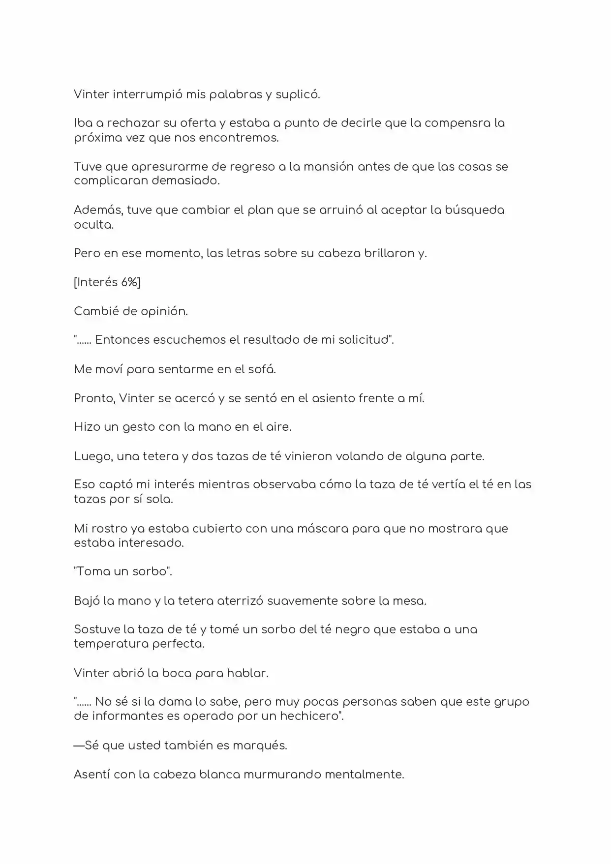 LA MUERTE ES EL ÚNICO FINAL PARA LA VILLANA (Novela) - Capítulo 33 - Página 6 - LectorTMOo