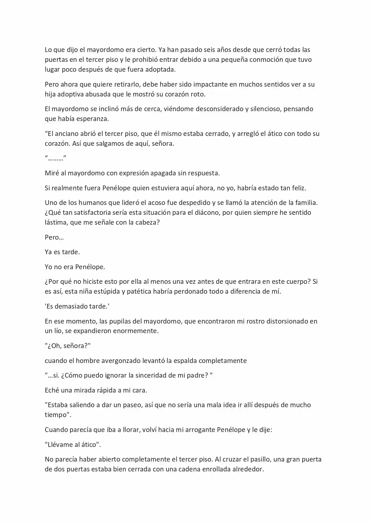 LA MUERTE ES EL ÚNICO FINAL PARA LA VILLANA (Novela) - Capítulo 42 - Página 4 - LectorTMOo