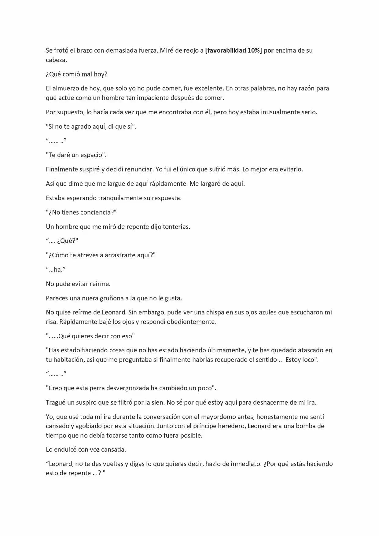 LA MUERTE ES EL ÚNICO FINAL PARA LA VILLANA (Novela) - Capítulo 43 - Página 3 - LectorTMOo