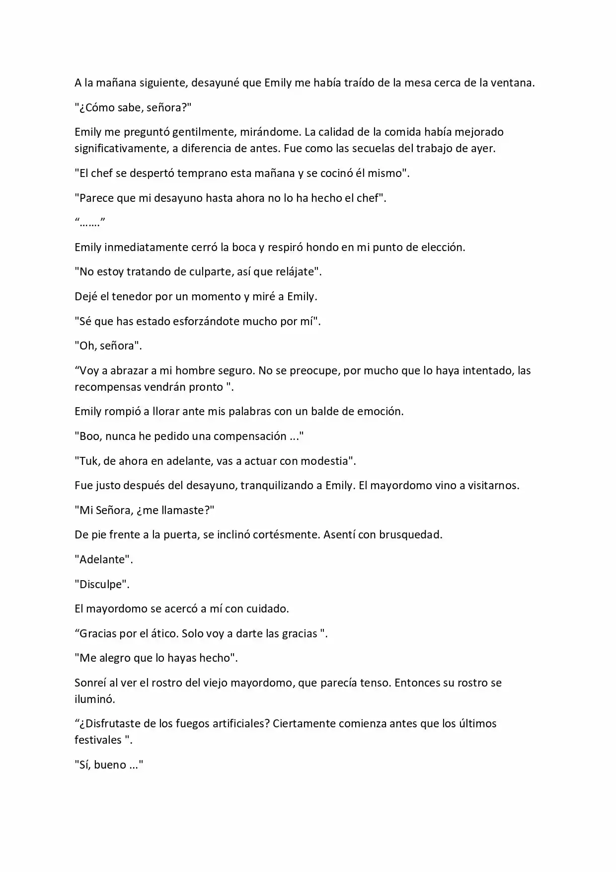 LA MUERTE ES EL ÚNICO FINAL PARA LA VILLANA (Novela) - Capítulo 45 - Página 1 - LectorTMOo