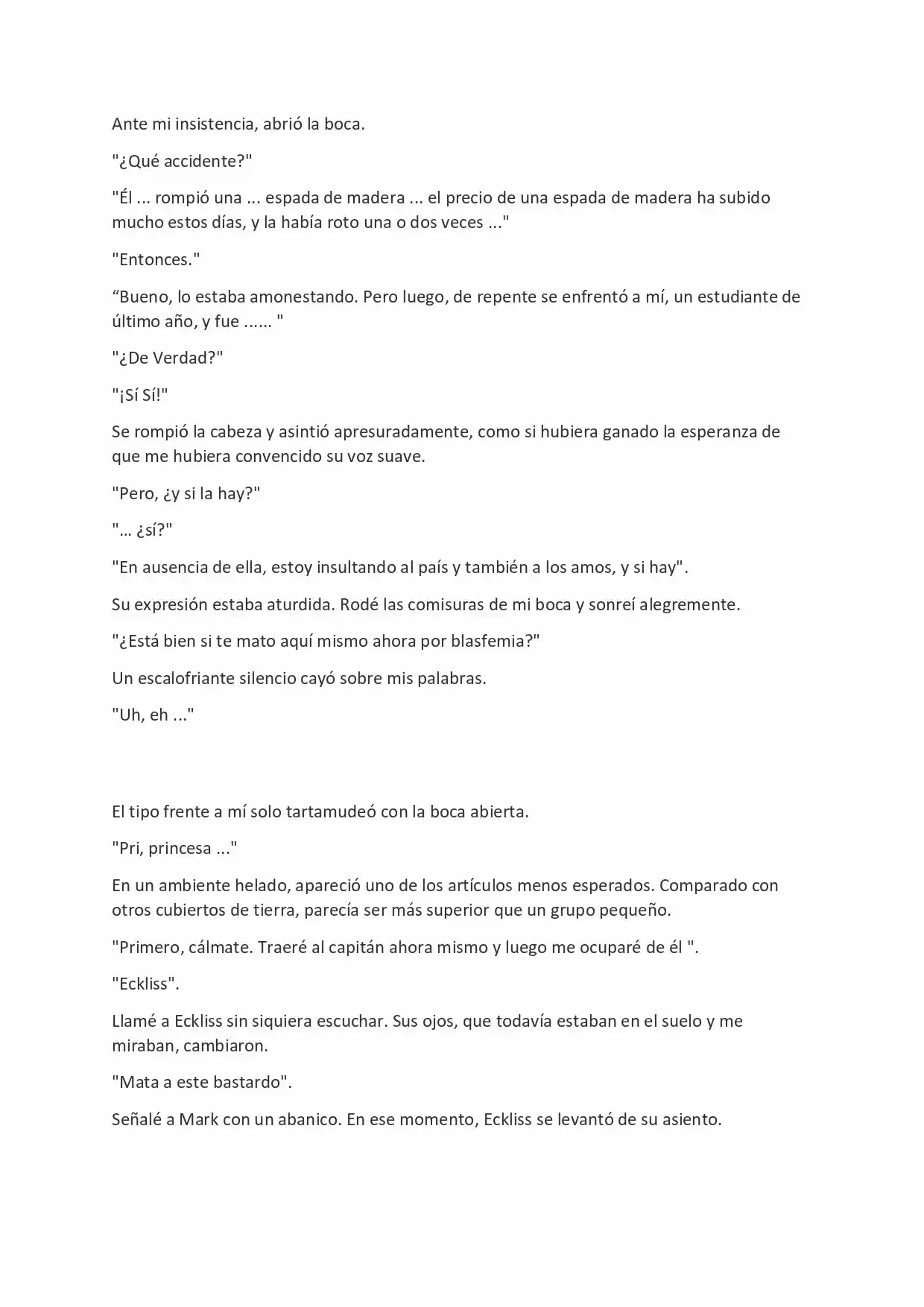LA MUERTE ES EL ÚNICO FINAL PARA LA VILLANA (Novela) - Capítulo 46 - Página 5 - LectorTMOo