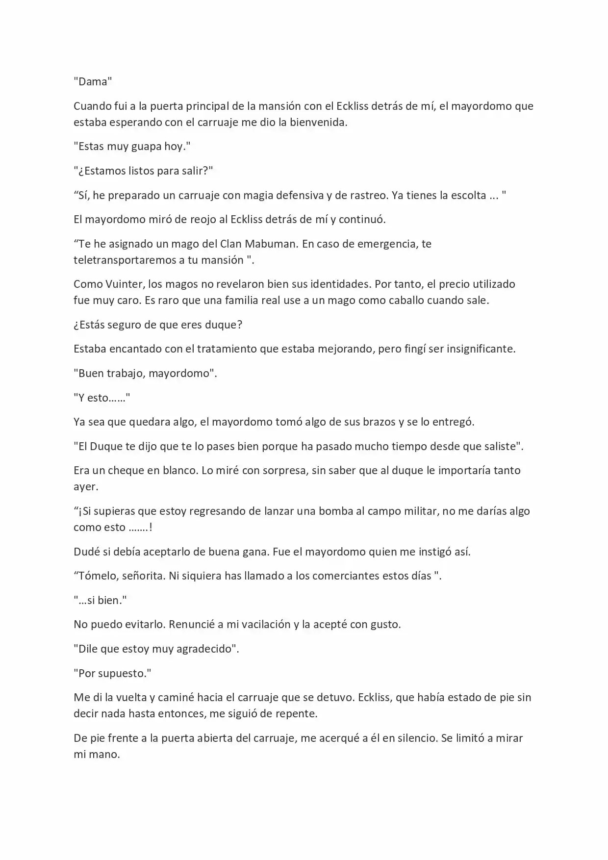 LA MUERTE ES EL ÚNICO FINAL PARA LA VILLANA (Novela) - Capítulo 47 - Página 3 - LectorTMOo