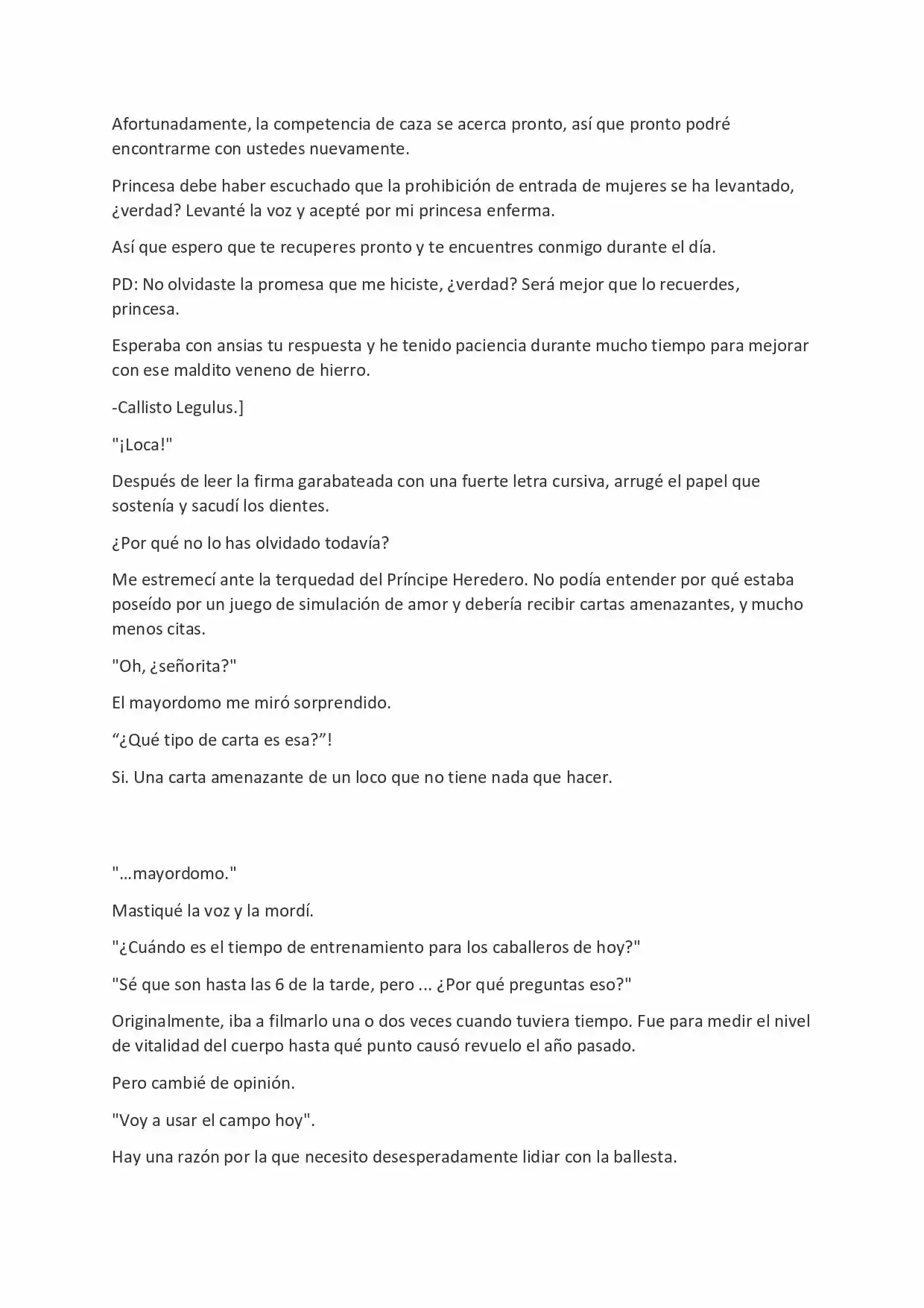 LA MUERTE ES EL ÚNICO FINAL PARA LA VILLANA (Novela) - Capítulo 53 - Página 5 - LectorTMOo