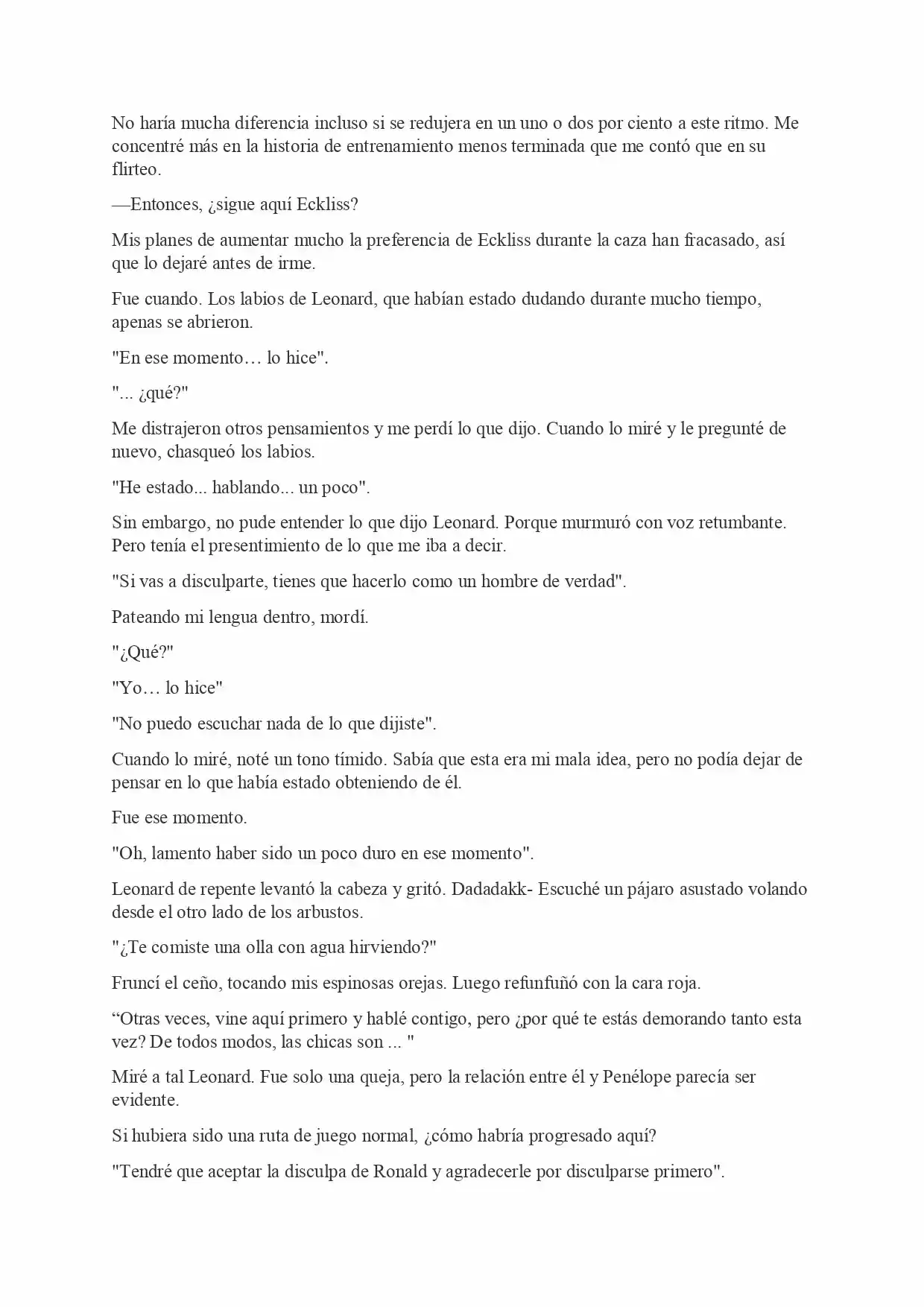 LA MUERTE ES EL ÚNICO FINAL PARA LA VILLANA (Novela) - Capítulo 54 - Página 4 - LectorTMOo