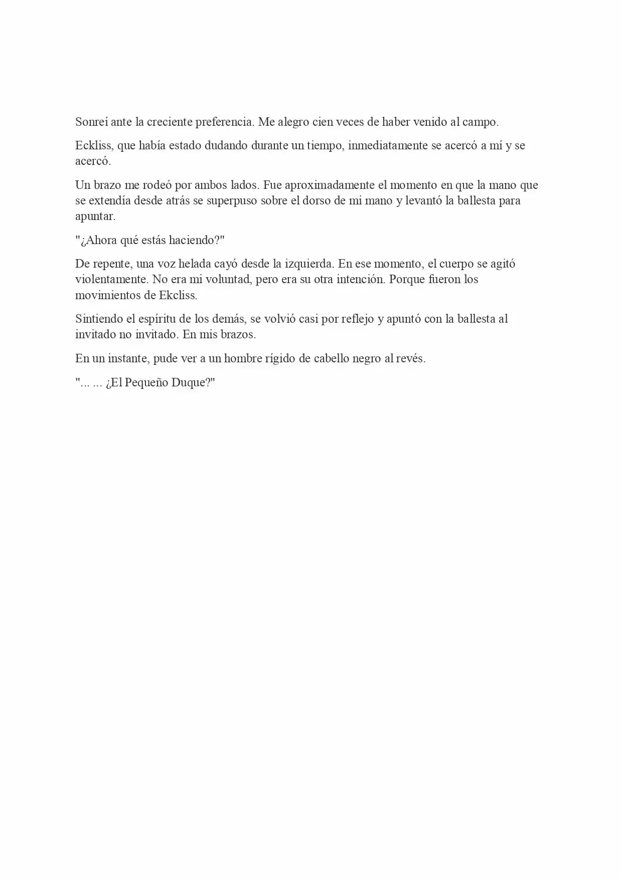 LA MUERTE ES EL ÚNICO FINAL PARA LA VILLANA (Novela) - Capítulo 55 - Página 5 - LectorTMOo