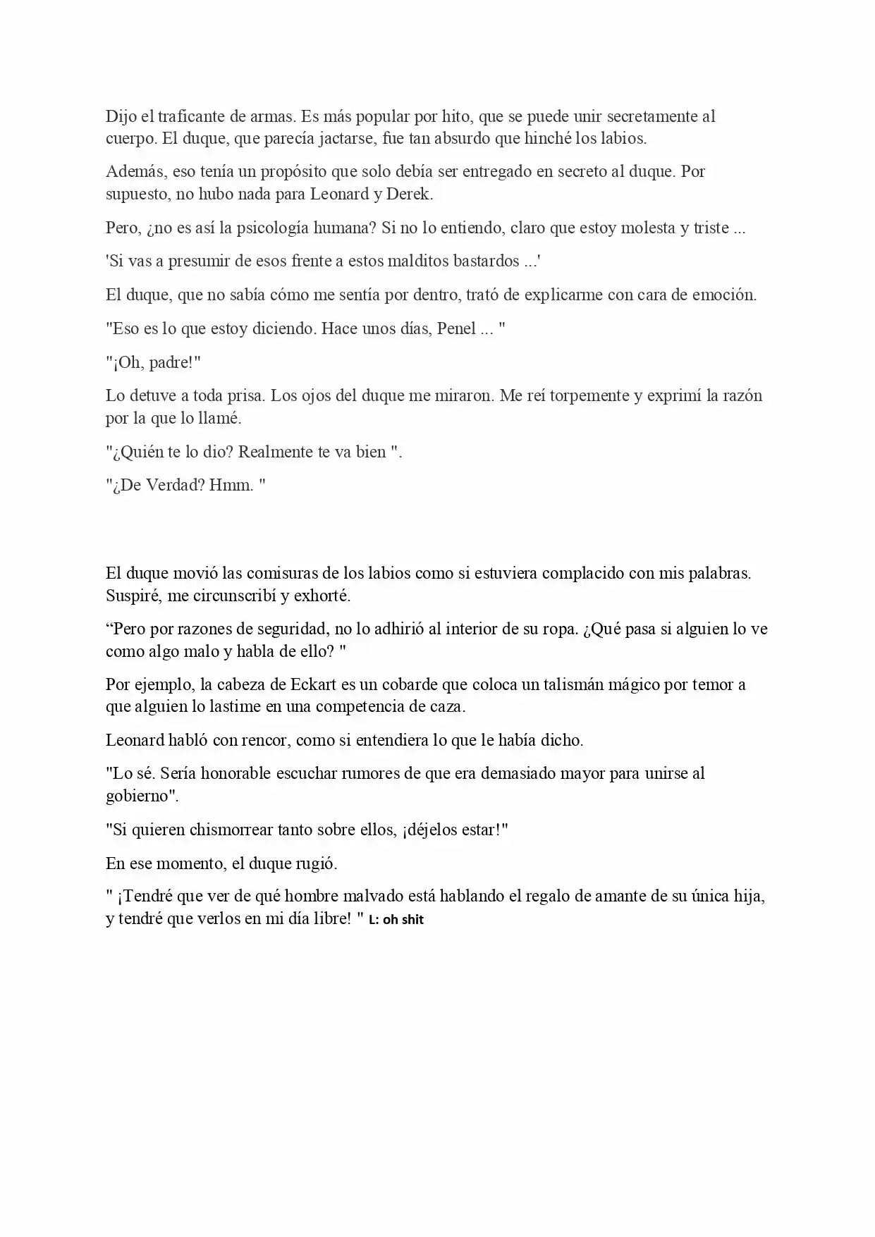 LA MUERTE ES EL ÚNICO FINAL PARA LA VILLANA (Novela) - Capítulo 58 - Página 6 - LectorTMOo