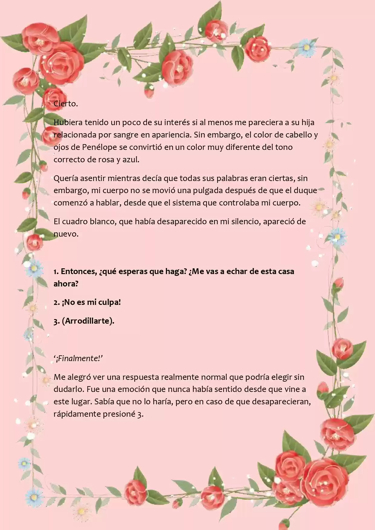 LA MUERTE ES EL ÚNICO FINAL PARA LA VILLANA (Novela) - Capítulo 6 - Página 6 - LectorTMOo