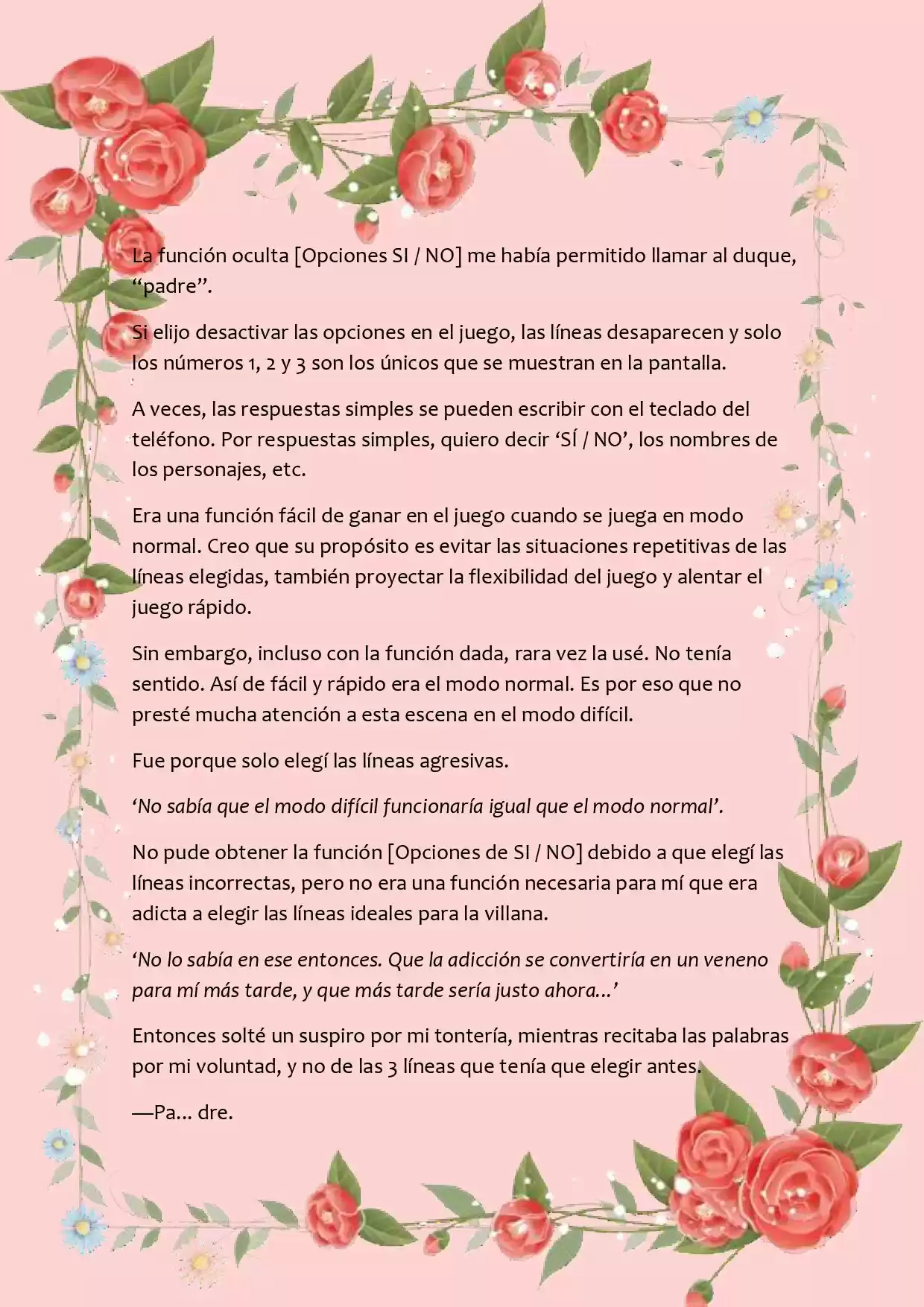 LA MUERTE ES EL ÚNICO FINAL PARA LA VILLANA (Novela) - Capítulo 6 - Página 9 - LectorTMOo