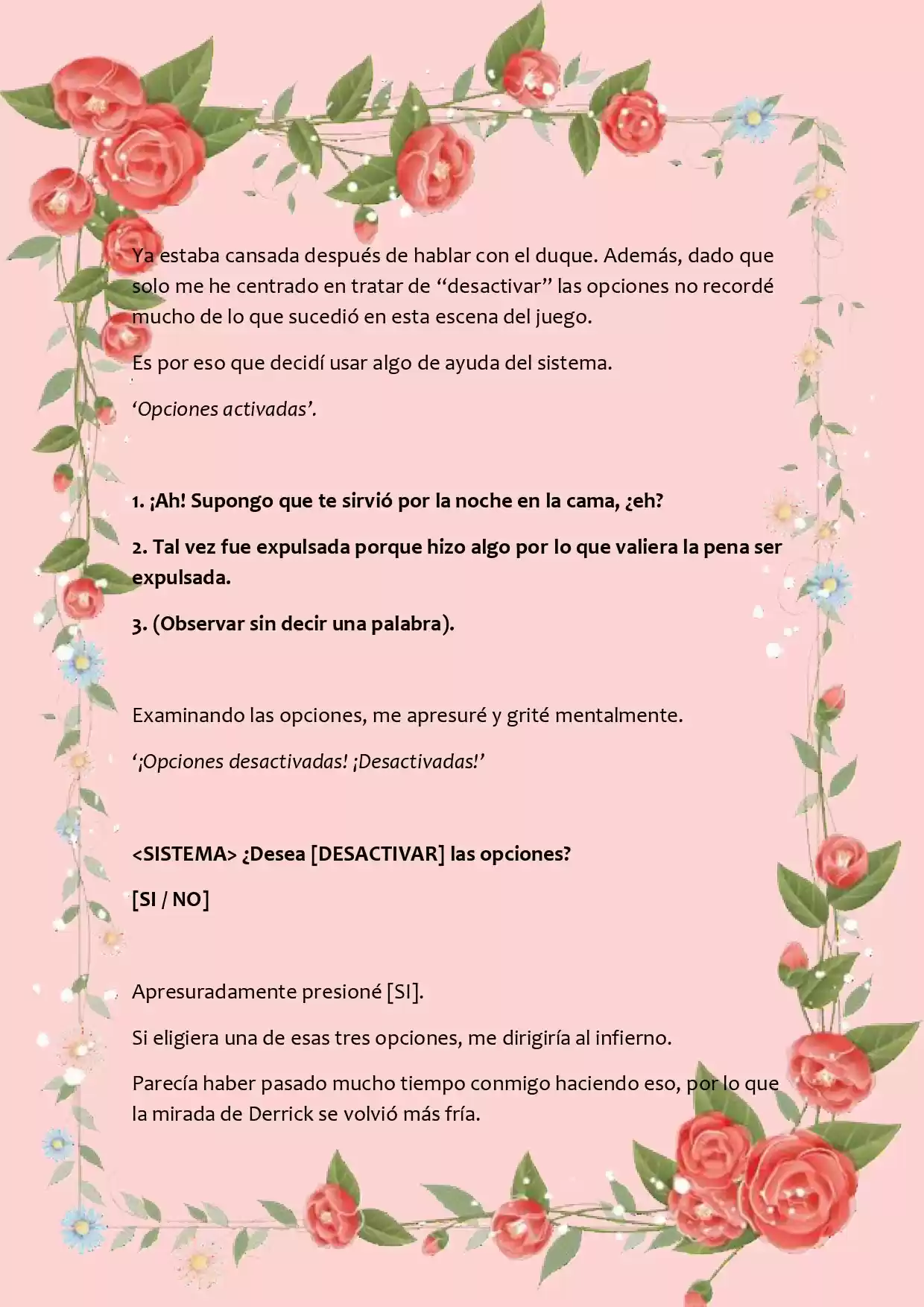 LA MUERTE ES EL ÚNICO FINAL PARA LA VILLANA (Novela) - Capítulo 7 - Página 4 - LectorTMOo