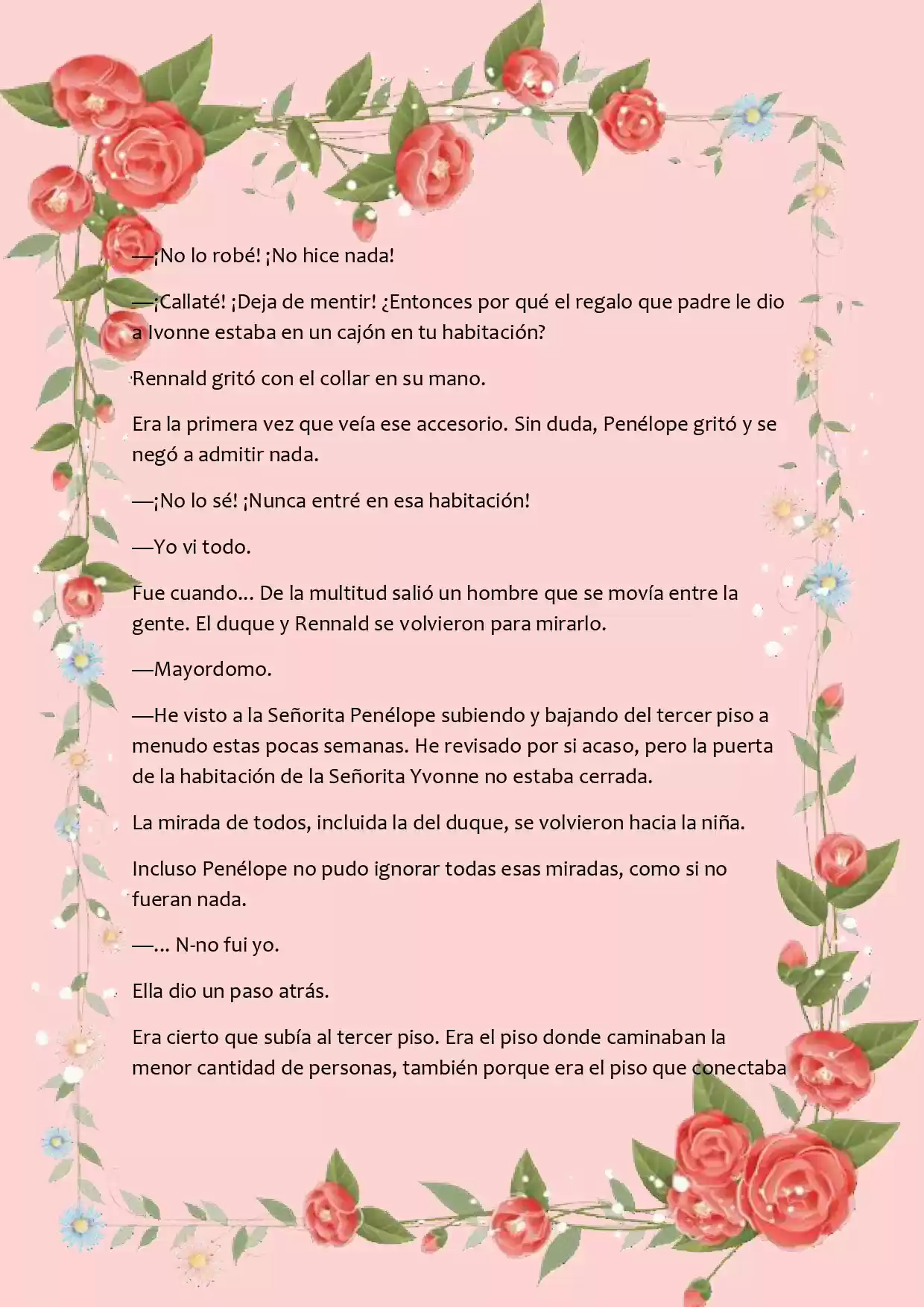 LA MUERTE ES EL ÚNICO FINAL PARA LA VILLANA (Novela) - Capítulo 8 - Página 5 - LectorTMOo