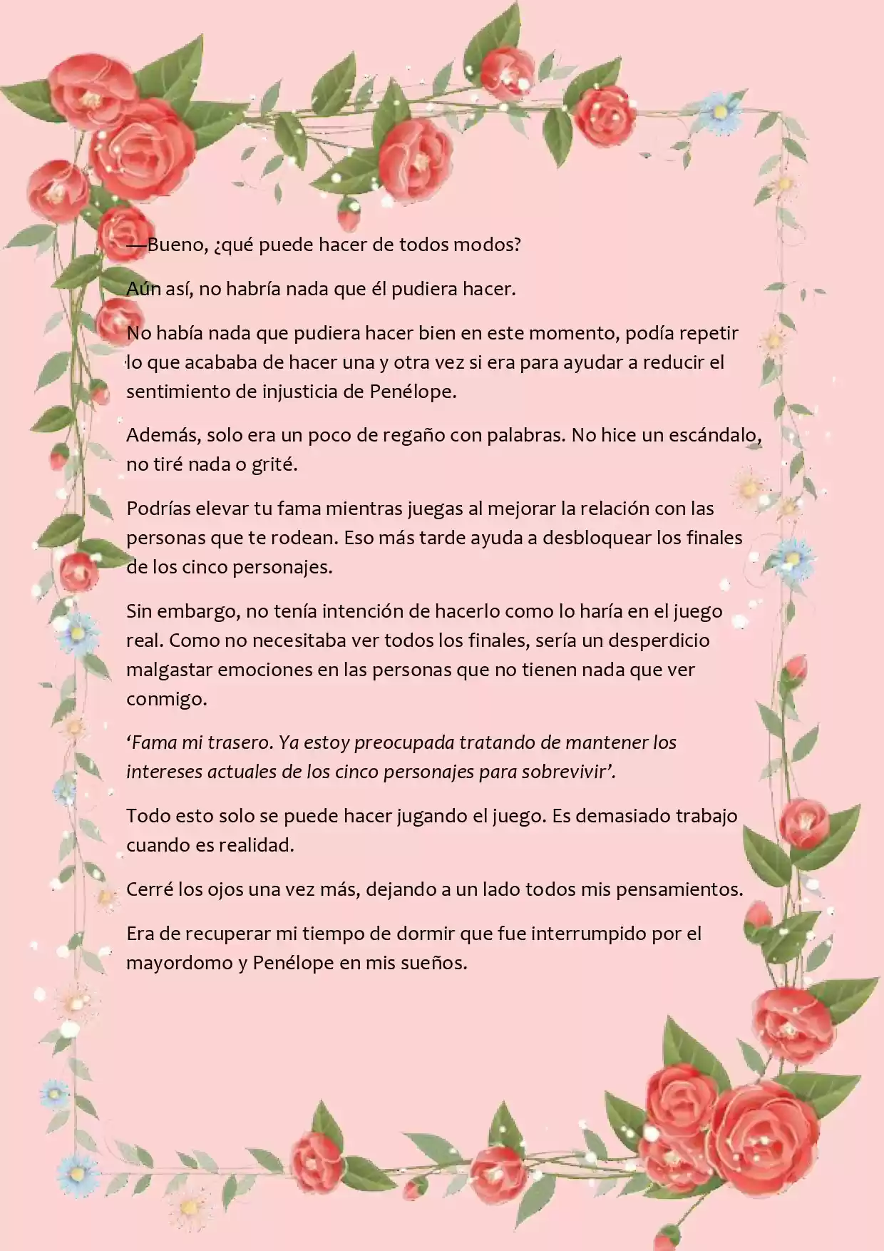 LA MUERTE ES EL ÚNICO FINAL PARA LA VILLANA (Novela) - Capítulo 9 - Página 4 - LectorTMOo