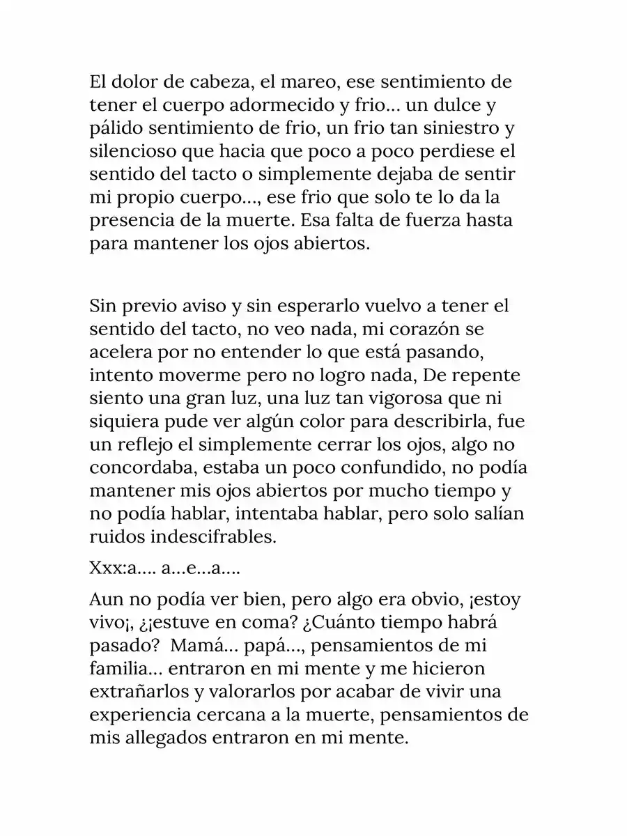 La Muerte No Es El Fin (Novela) - Capítulo 1 - Página 4 - LectorTMOo