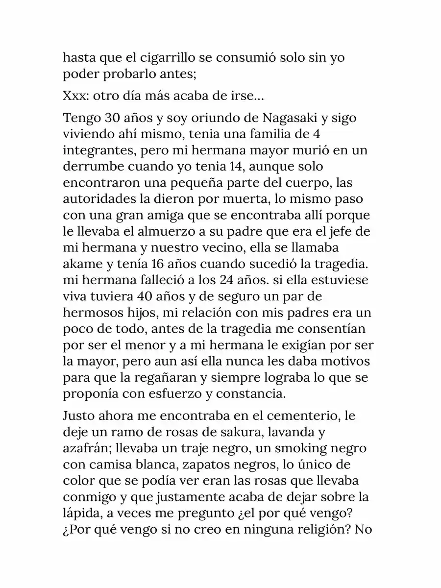 La Muerte No Es El Fin (Novela) - Capítulo 1 - Página 8 - LectorTMOo