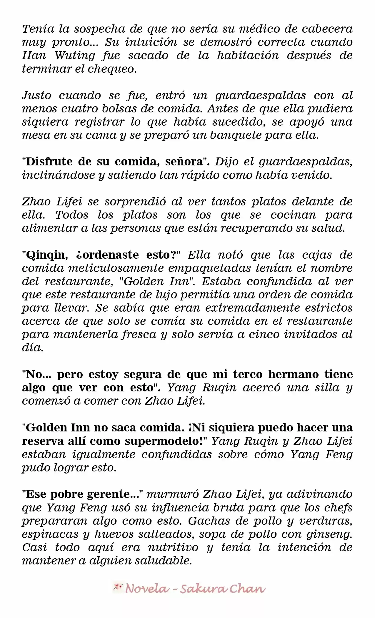 La Mujer Atrevida Del Magnate (Novela) - Capítulo 110 - Página 4 - LectorTMOo