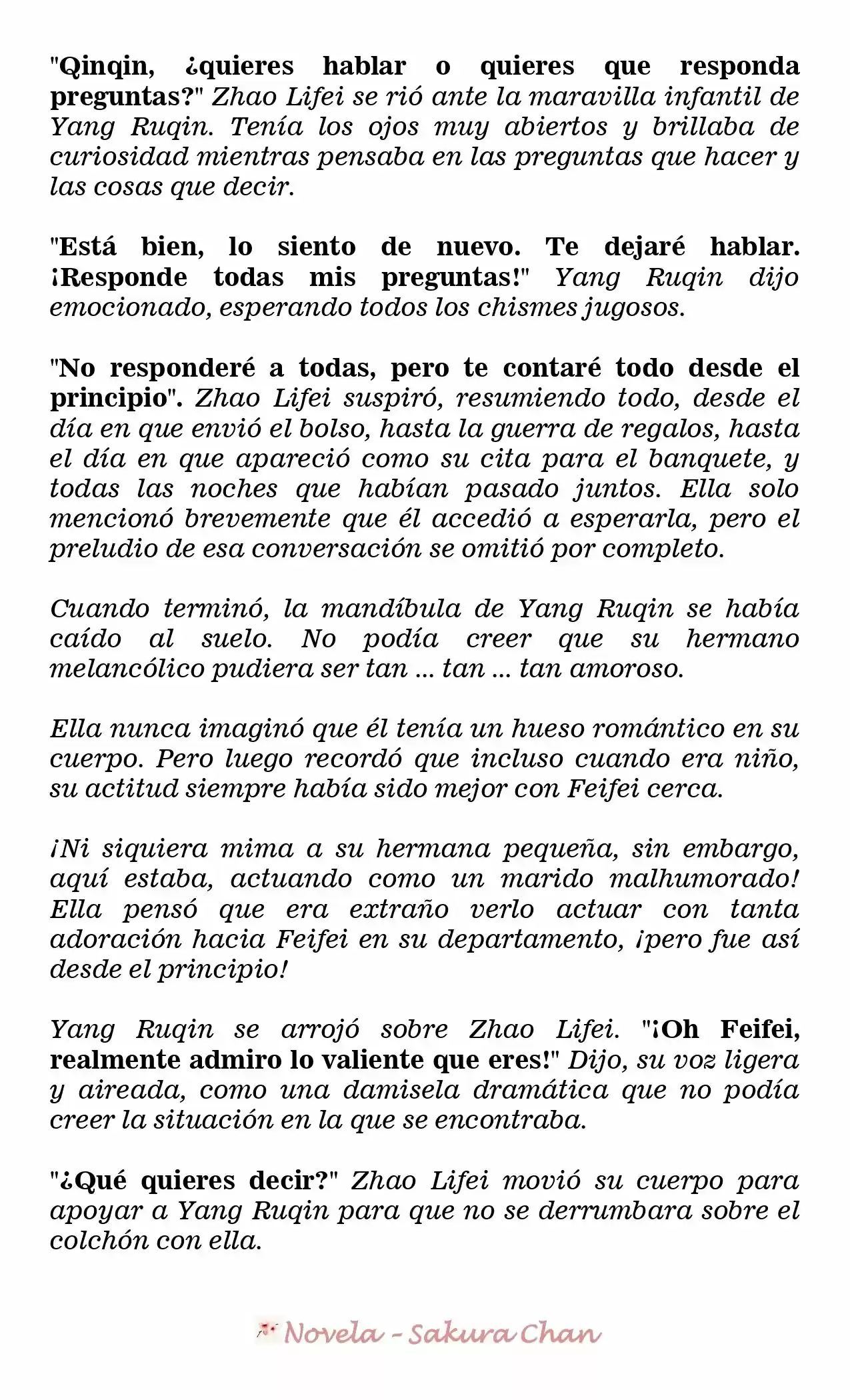 La Mujer Atrevida Del Magnate (Novela) - Capítulo 110 - Página 6 - LectorTMOo