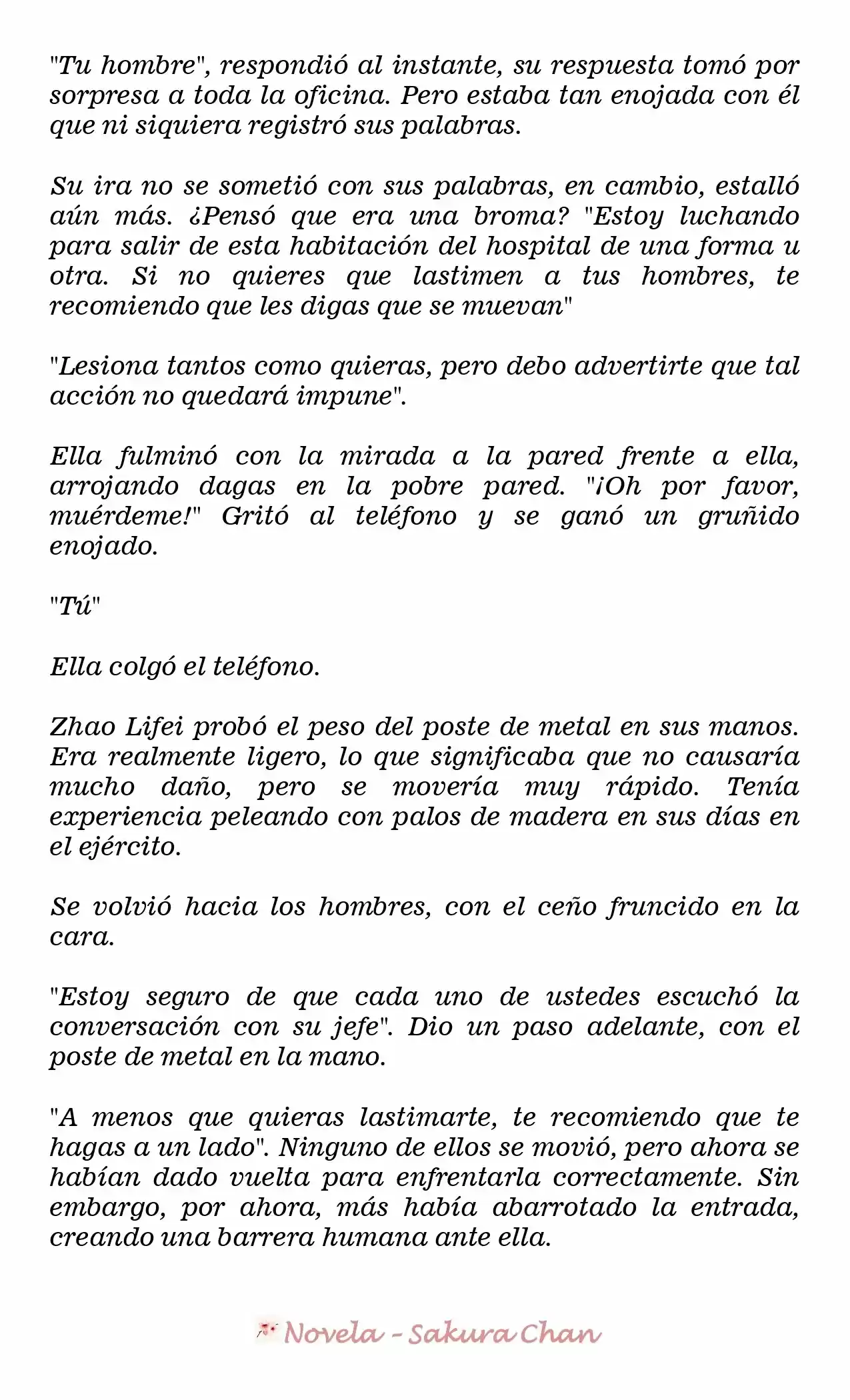 La Mujer Atrevida Del Magnate (Novela) - Capítulo 122 - Página 6 - LectorTMOo