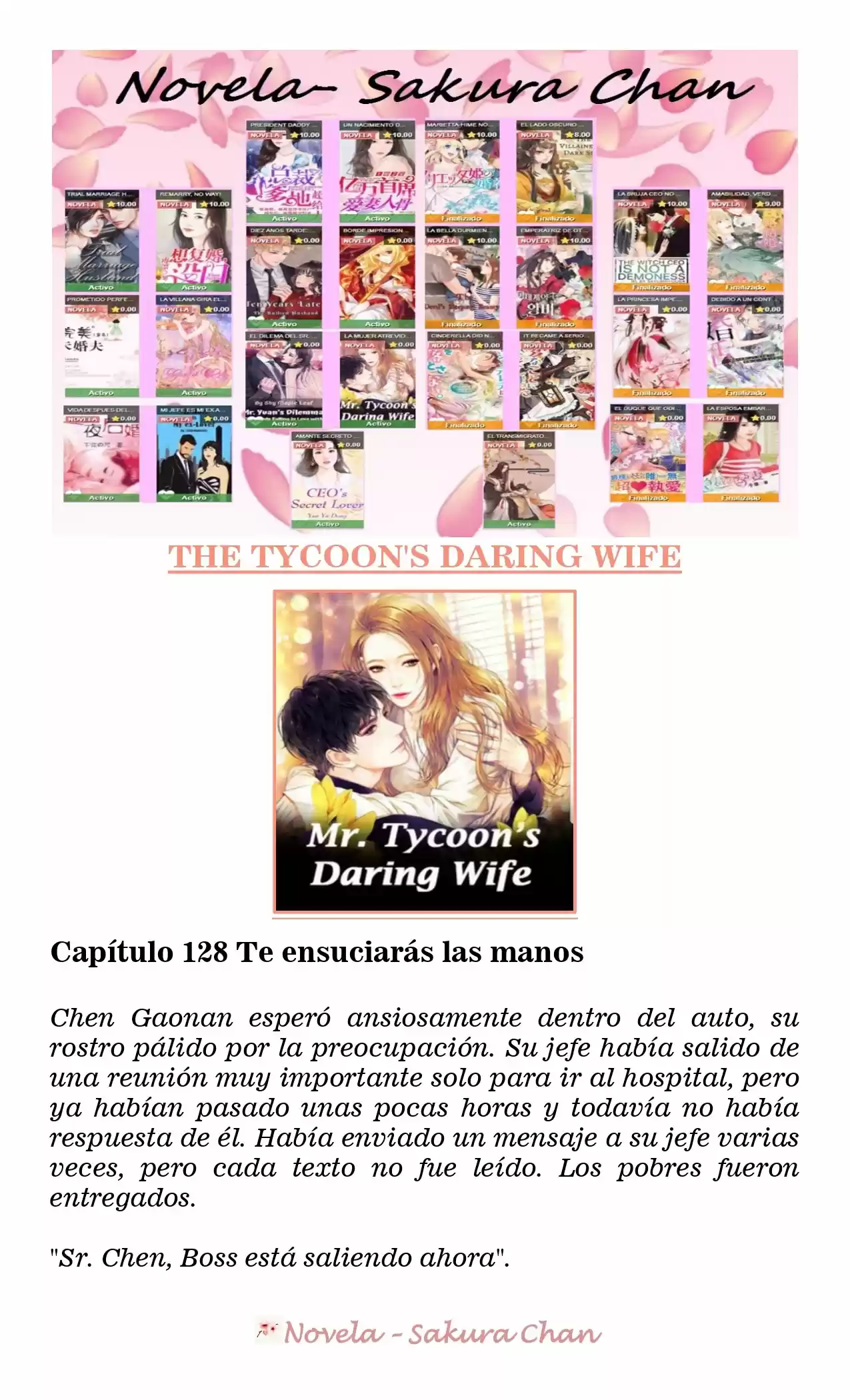 La Mujer Atrevida Del Magnate (Novela) - Capítulo 128 - Página 1 - LectorTMOo