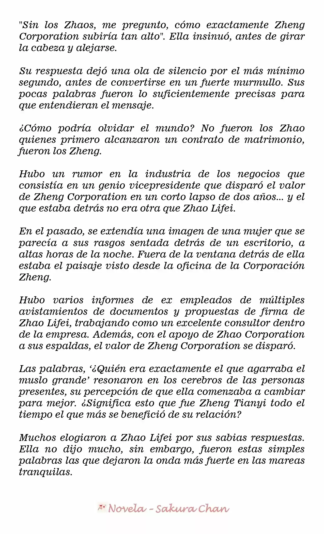 La Mujer Atrevida Del Magnate (Novela) - Capítulo 161 - Página 6 - LectorTMOo