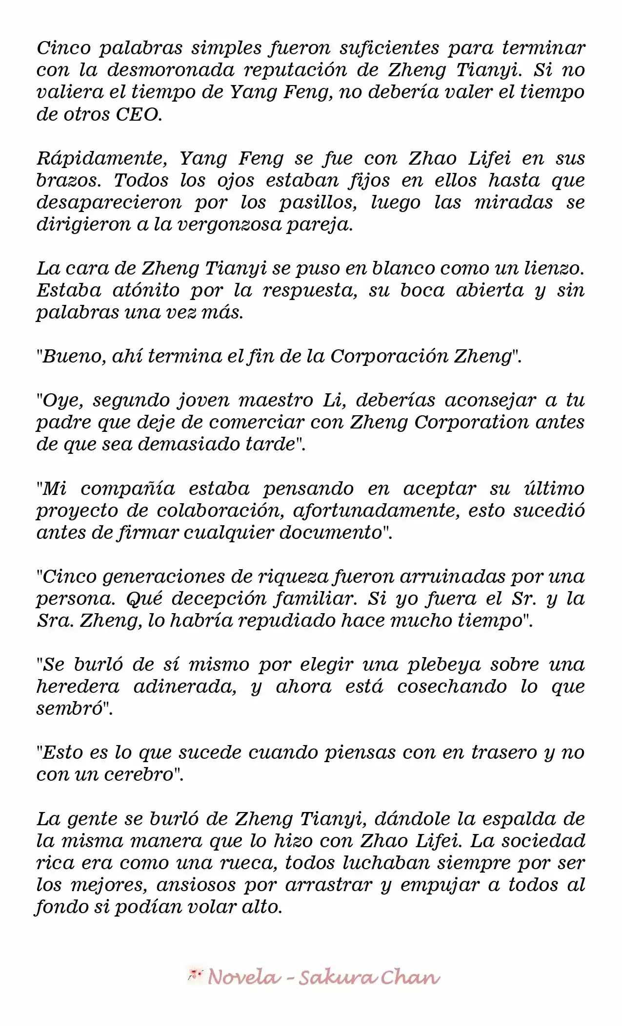 La Mujer Atrevida Del Magnate (Novela) - Capítulo 164 - Página 5 - LectorTMOo