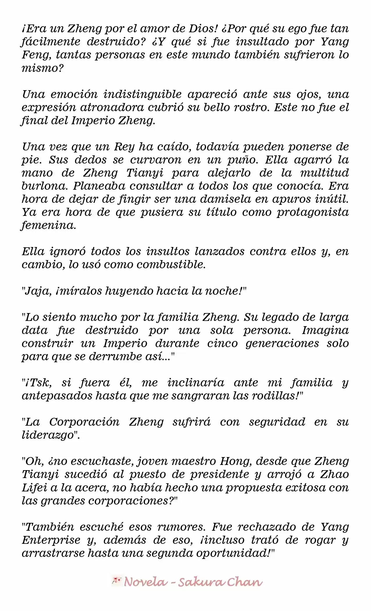 La Mujer Atrevida Del Magnate (Novela) - Capítulo 165 - Página 2 - LectorTMOo