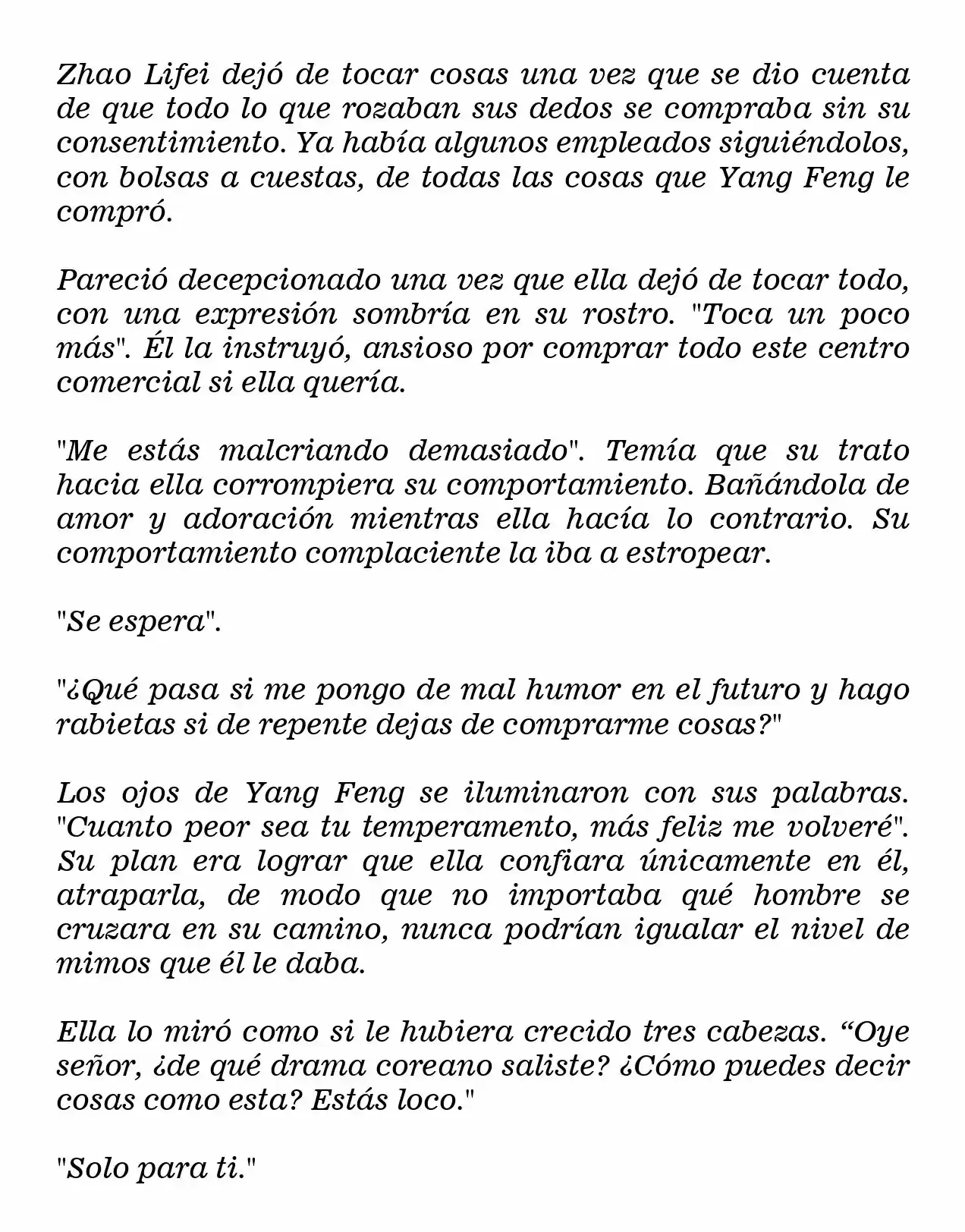 La Mujer Atrevida Del Magnate (Novela) - Capítulo 177 - Página 6 - LectorTMOo