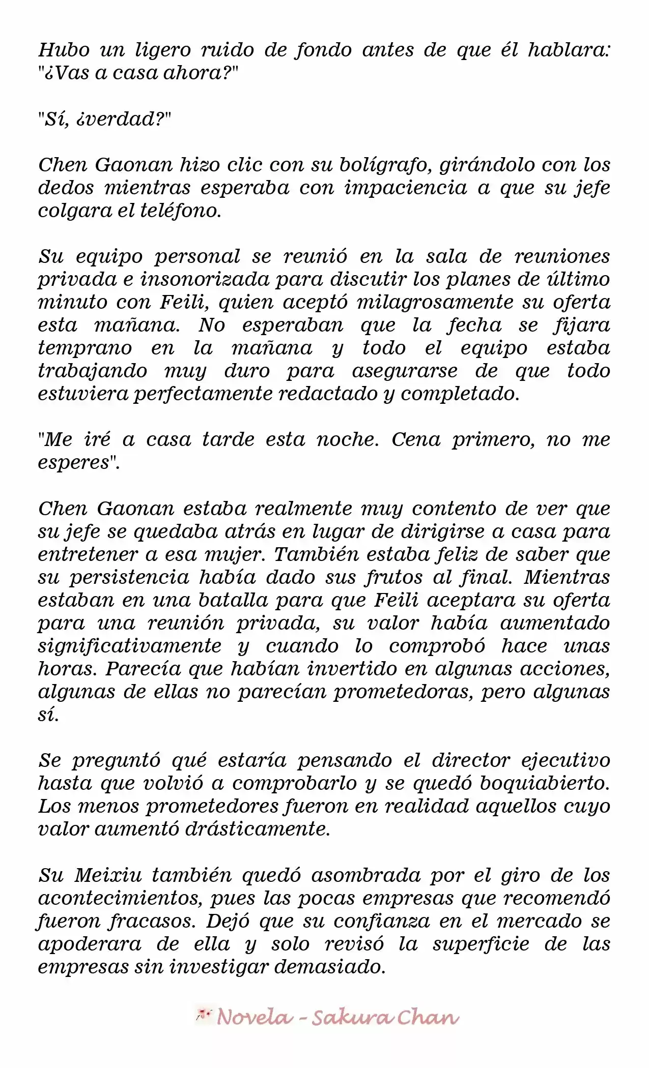La Mujer Atrevida Del Magnate (Novela) - Capítulo 190 - Página 5 - LectorTMOo