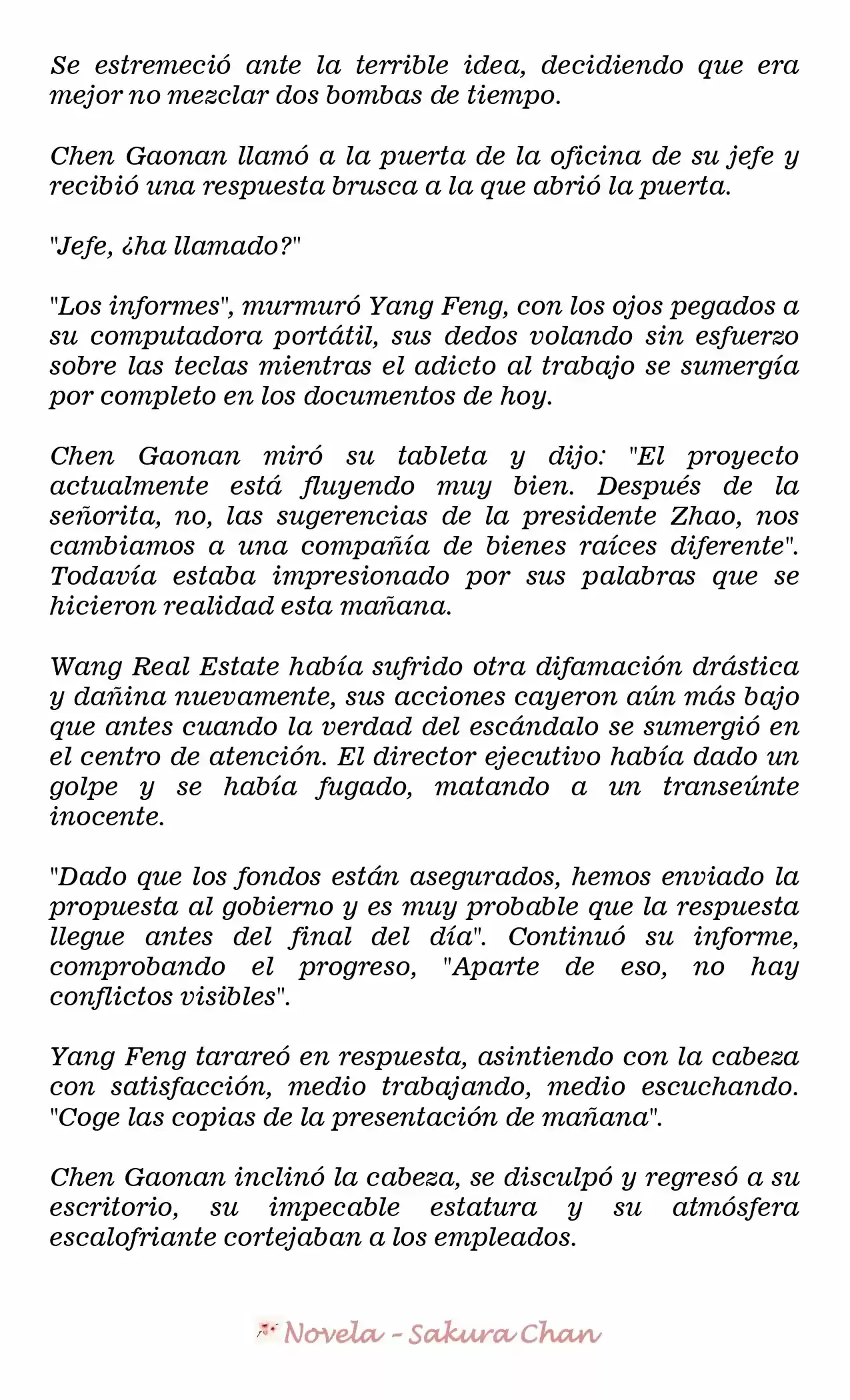 La Mujer Atrevida Del Magnate (Novela) - Capítulo 198 - Página 6 - LectorTMOo