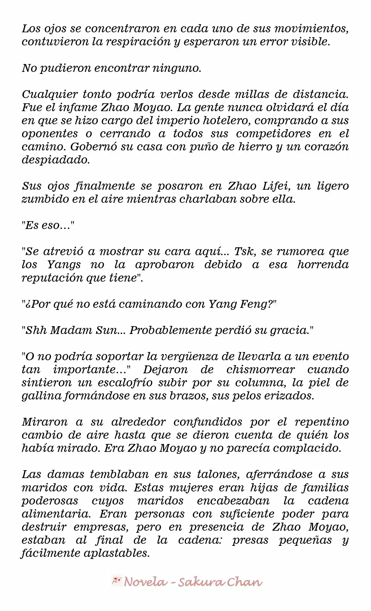La Mujer Atrevida Del Magnate (Novela) - Capítulo 204 - Página 6 - LectorTMOo