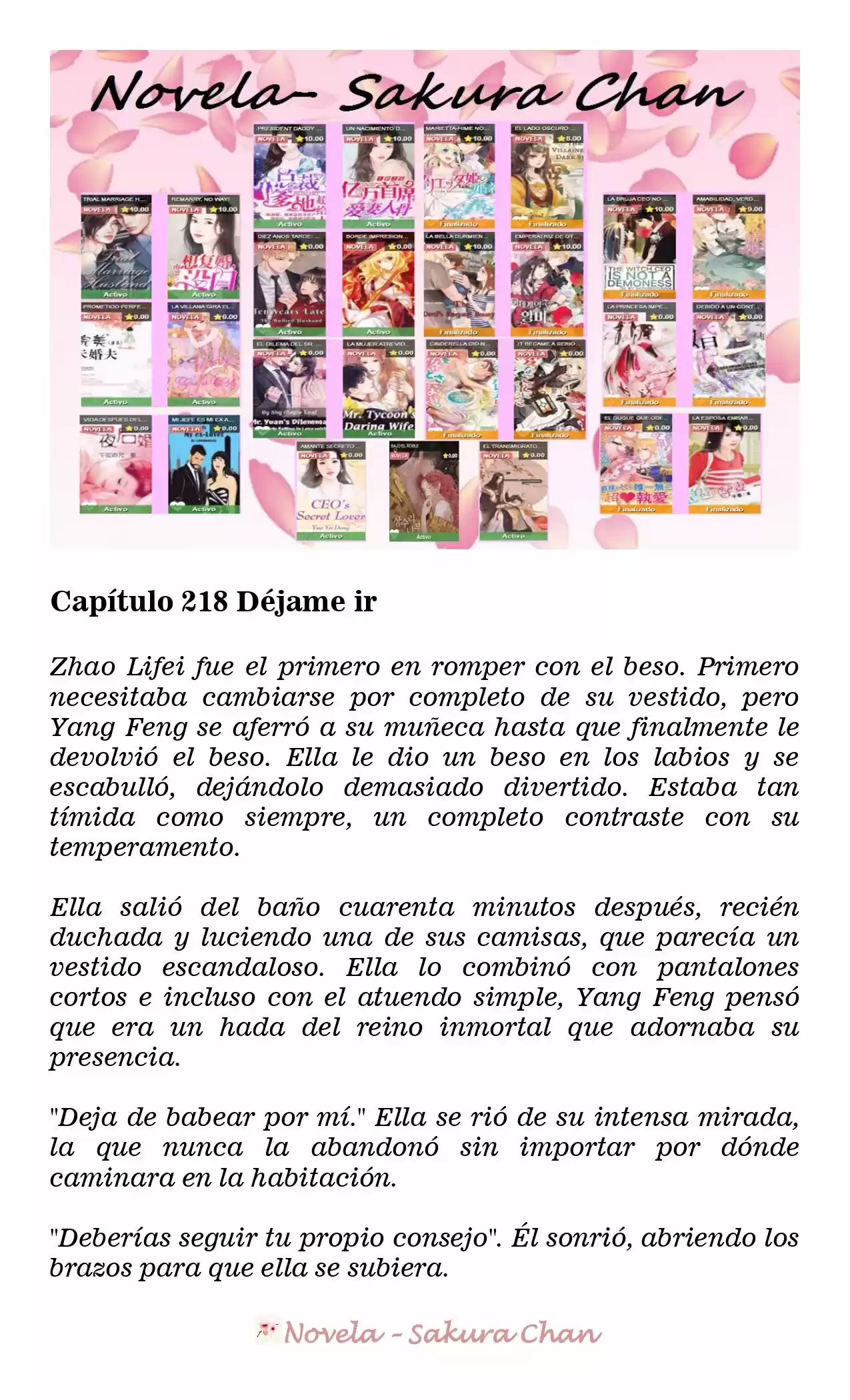 La Mujer Atrevida Del Magnate (Novela) - Capítulo 218 - Página 2 - LectorTMOo