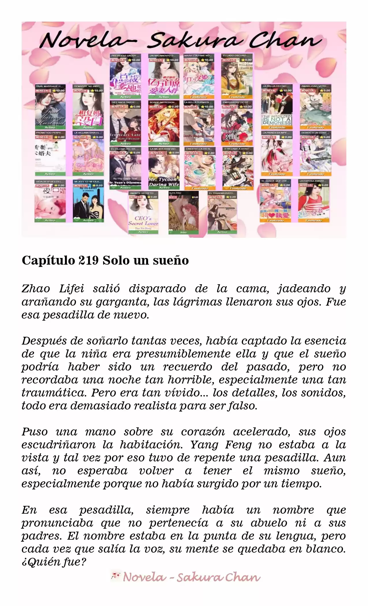 La Mujer Atrevida Del Magnate (Novela) - Capítulo 219 - Página 2 - LectorTMOo