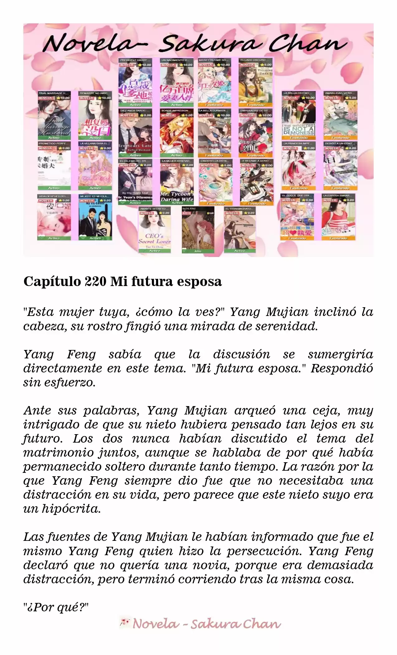 La Mujer Atrevida Del Magnate (Novela) - Capítulo 220 - Página 2 - LectorTMOo