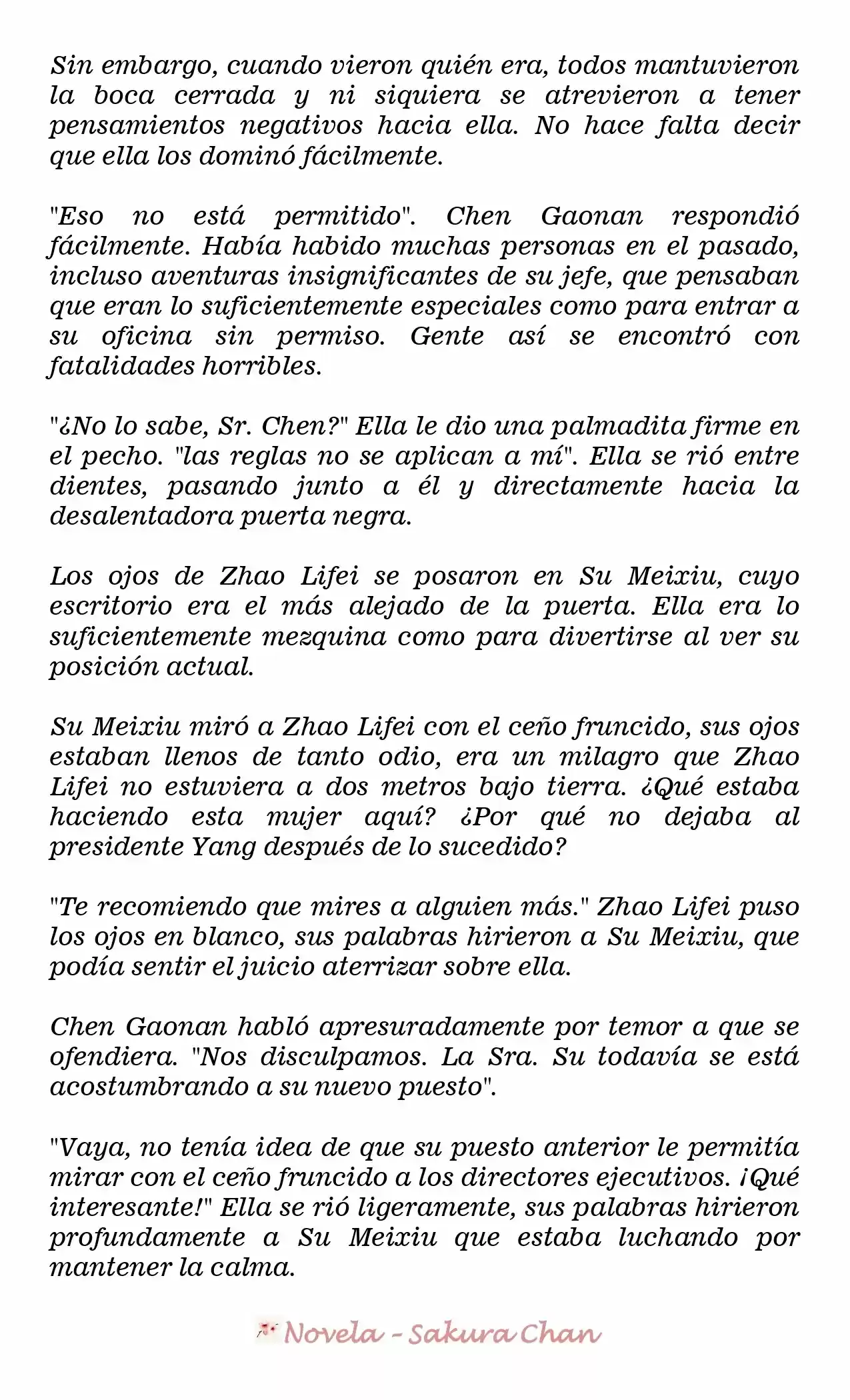 La Mujer Atrevida Del Magnate (Novela) - Capítulo 222 - Página 6 - LectorTMOo