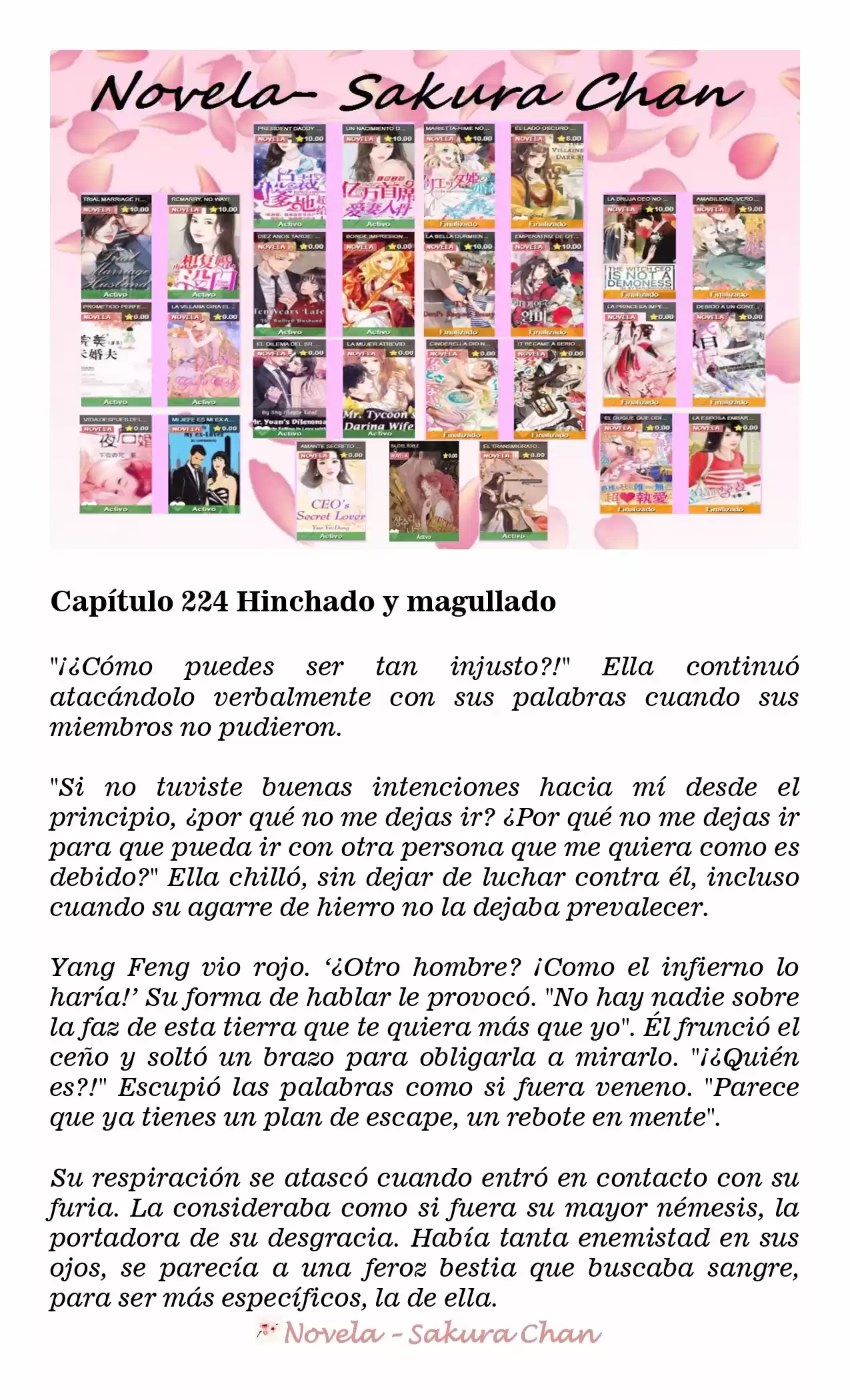 La Mujer Atrevida Del Magnate (Novela) - Capítulo 224 - Página 2 - LectorTMOo