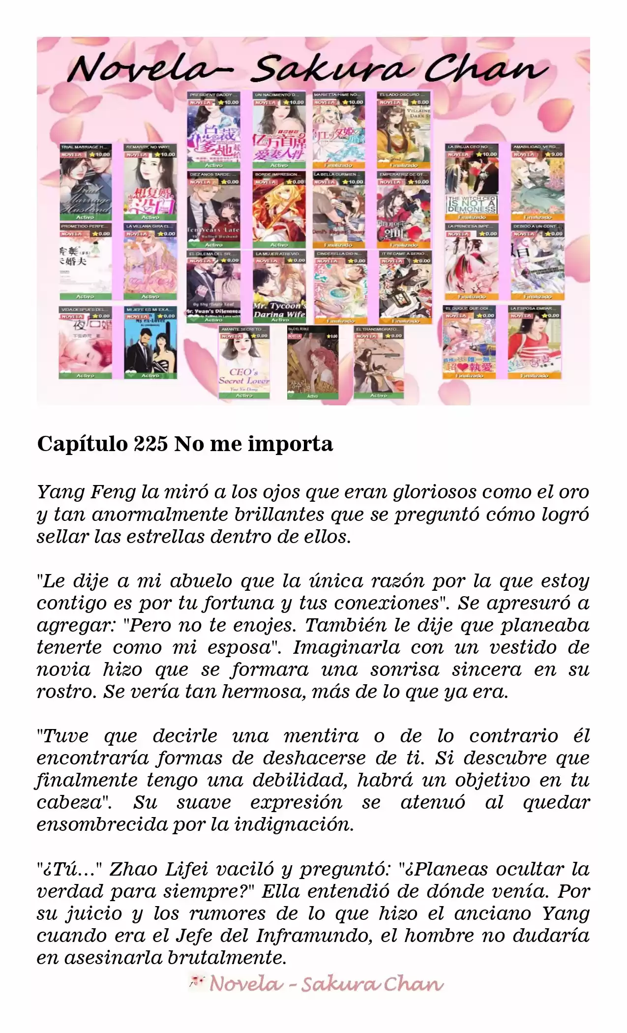La Mujer Atrevida Del Magnate (Novela) - Capítulo 225 - Página 2 - LectorTMOo
