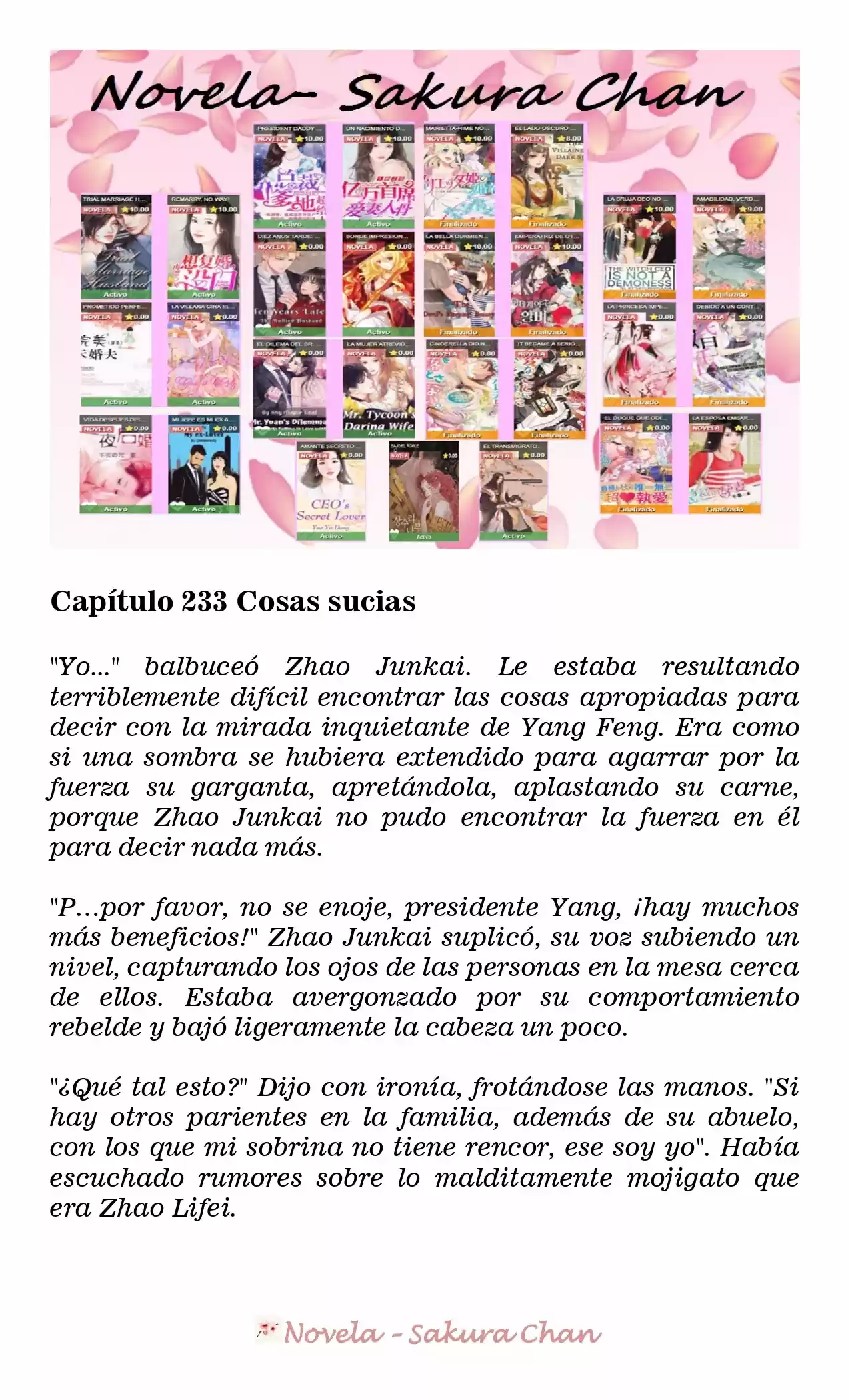 La Mujer Atrevida Del Magnate (Novela) - Capítulo 233 - Página 2 - LectorTMOo
