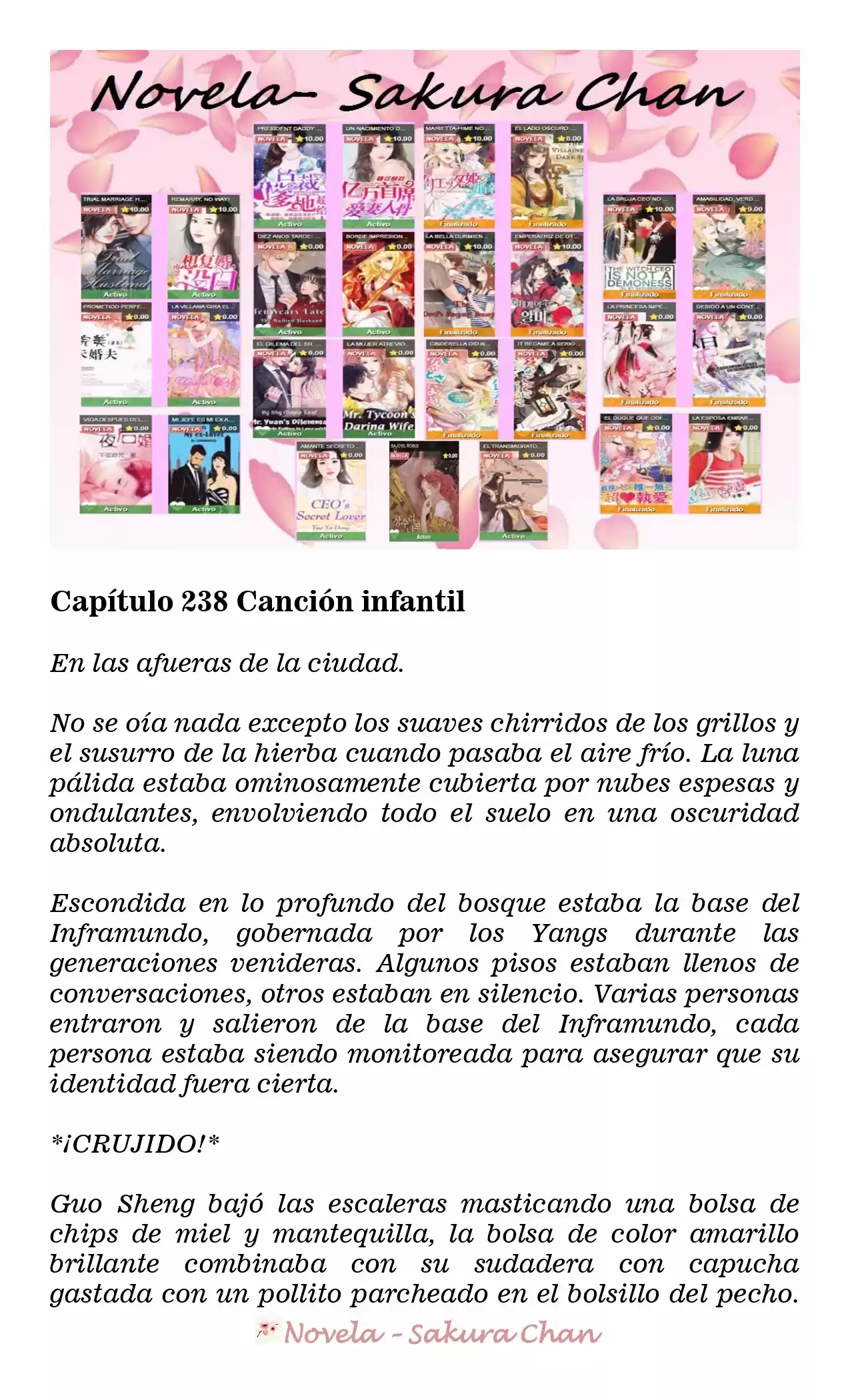 La Mujer Atrevida Del Magnate (Novela) - Capítulo 238 - Página 2 - LectorTMOo