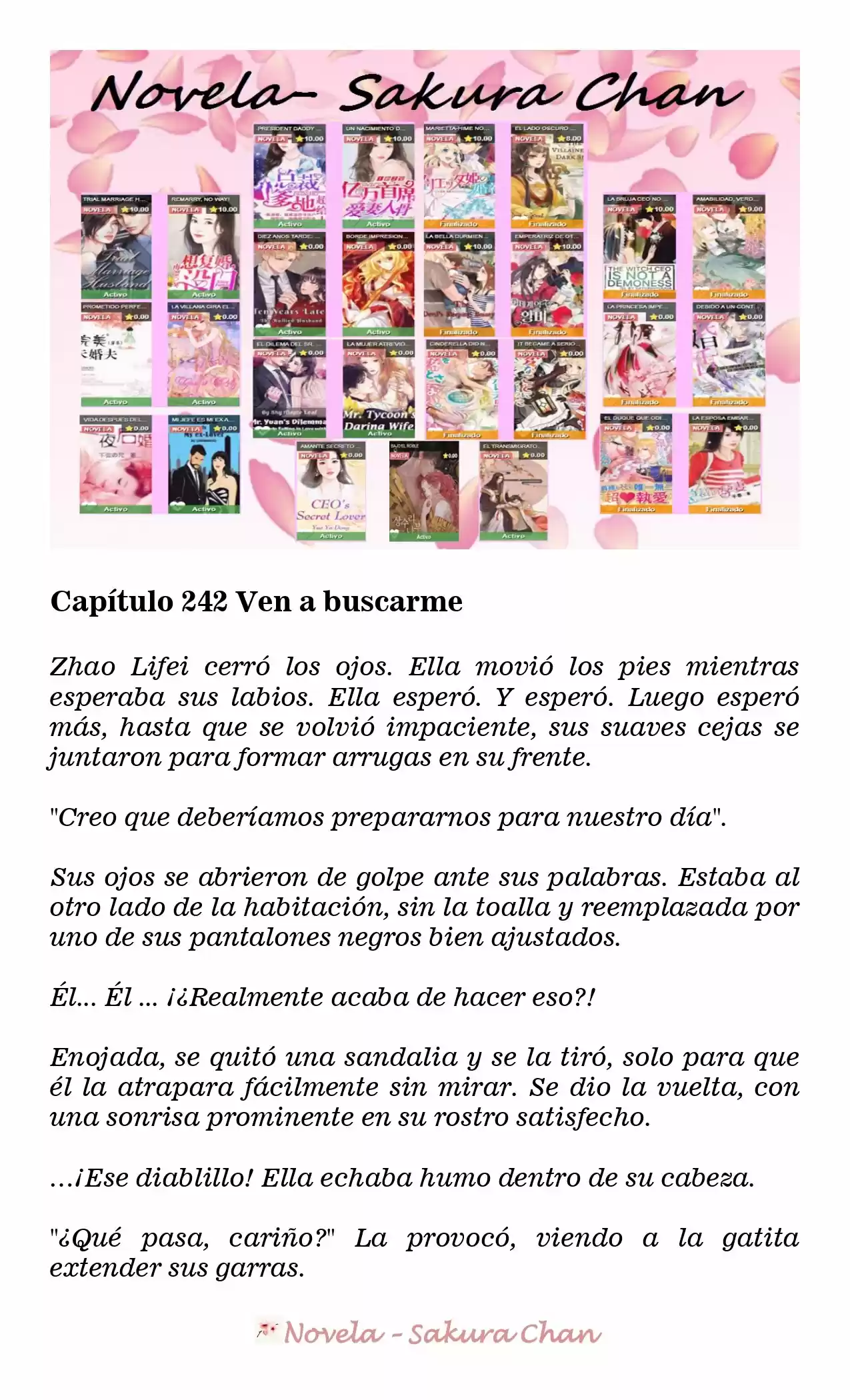 La Mujer Atrevida Del Magnate (Novela) - Capítulo 242 - Página 2 - LectorTMOo