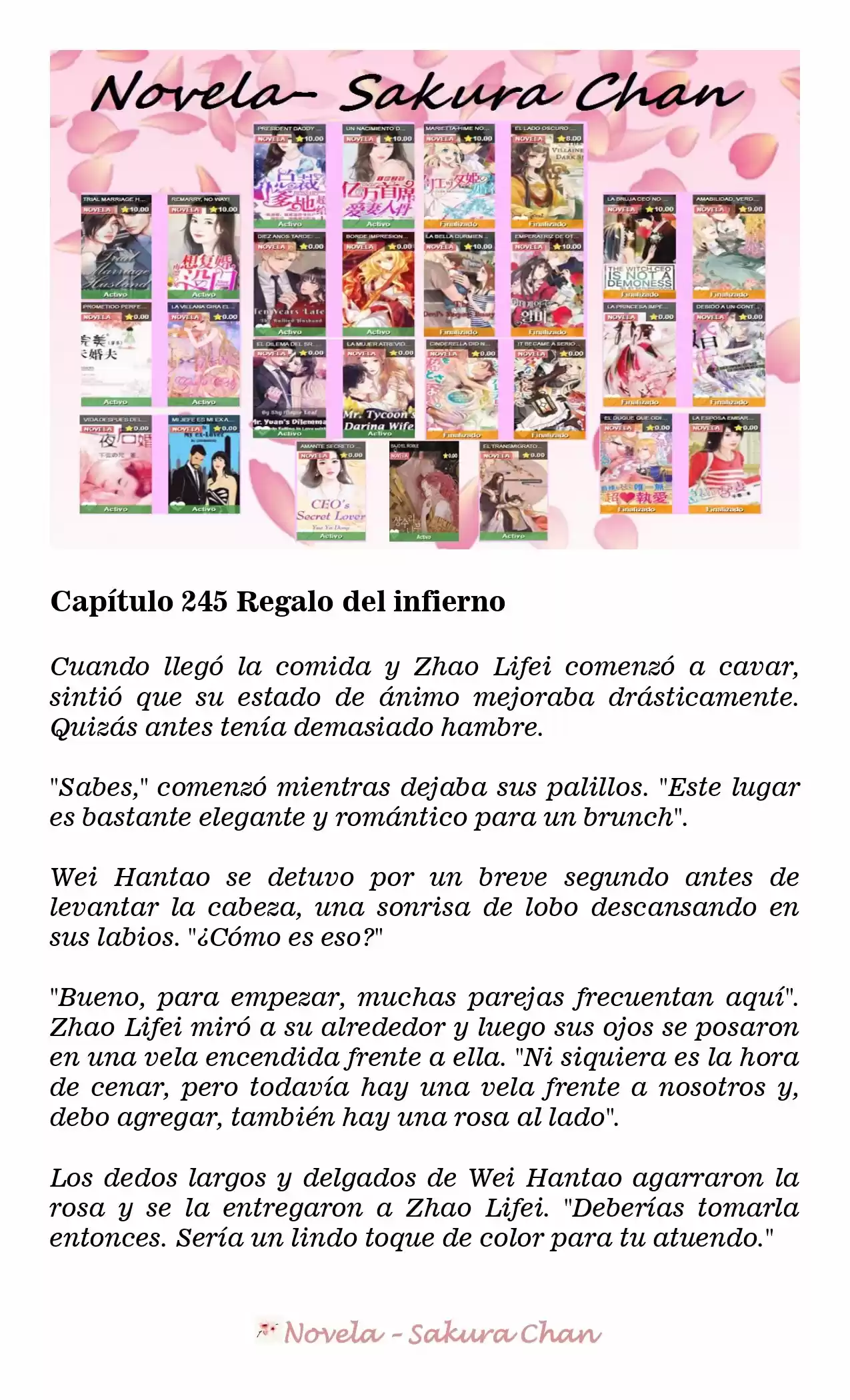 La Mujer Atrevida Del Magnate (Novela) - Capítulo 245 - Página 2 - LectorTMOo