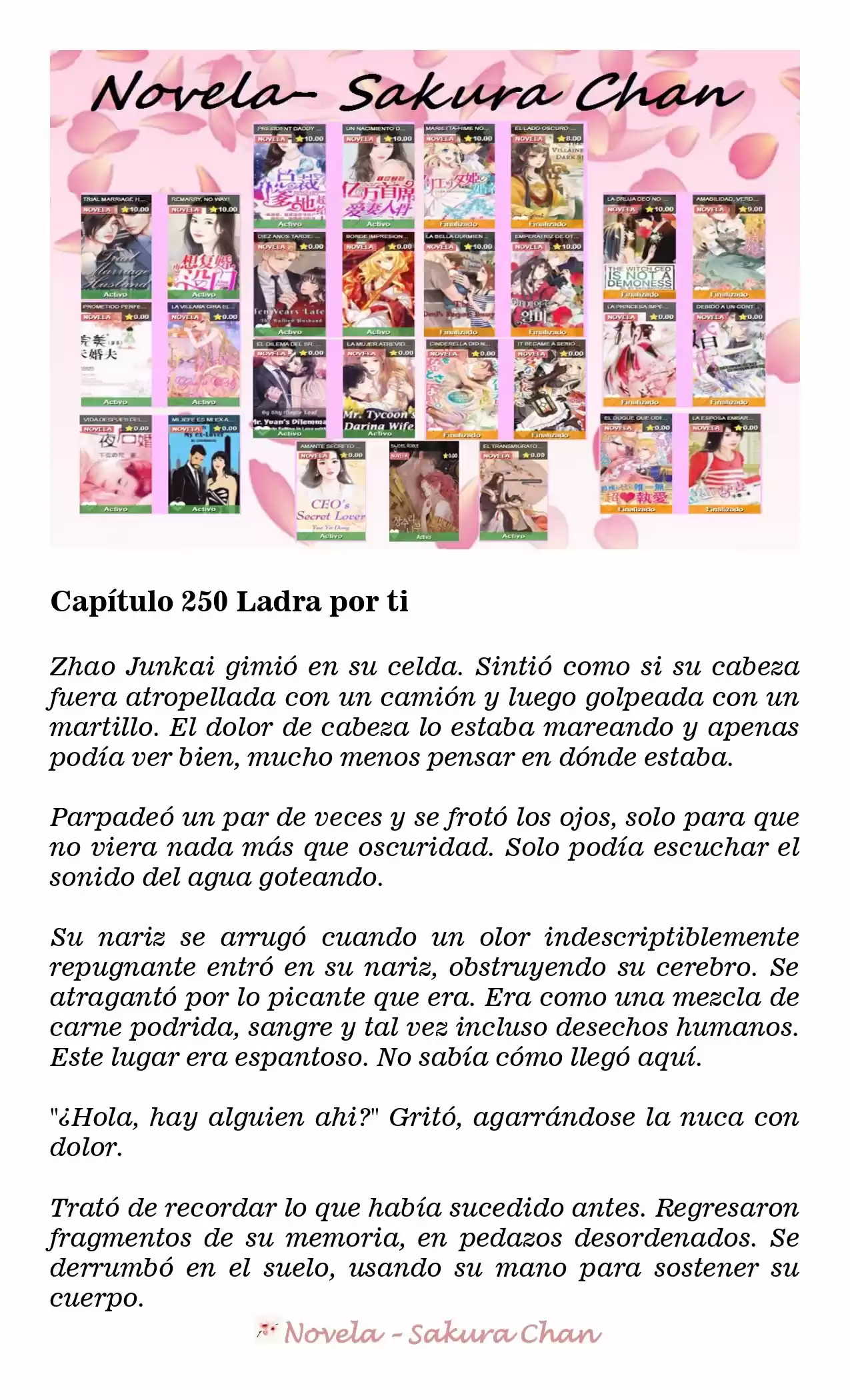 La Mujer Atrevida Del Magnate (Novela) - Capítulo 250 - Página 2 - LectorTMOo