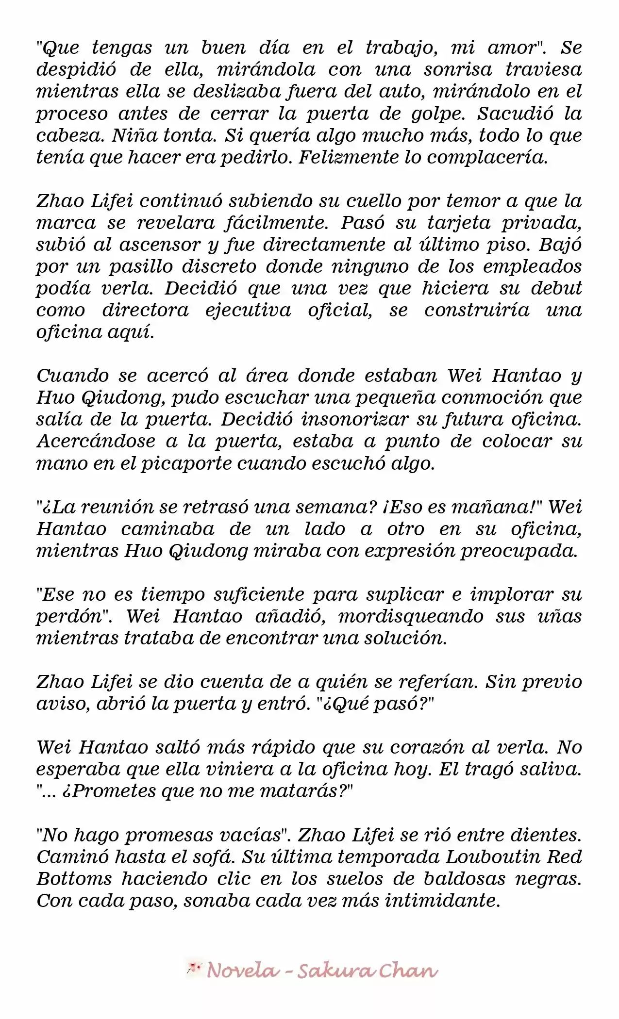 La Mujer Atrevida Del Magnate (Novela) - Capítulo 263 - Página 4 - LectorTMOo