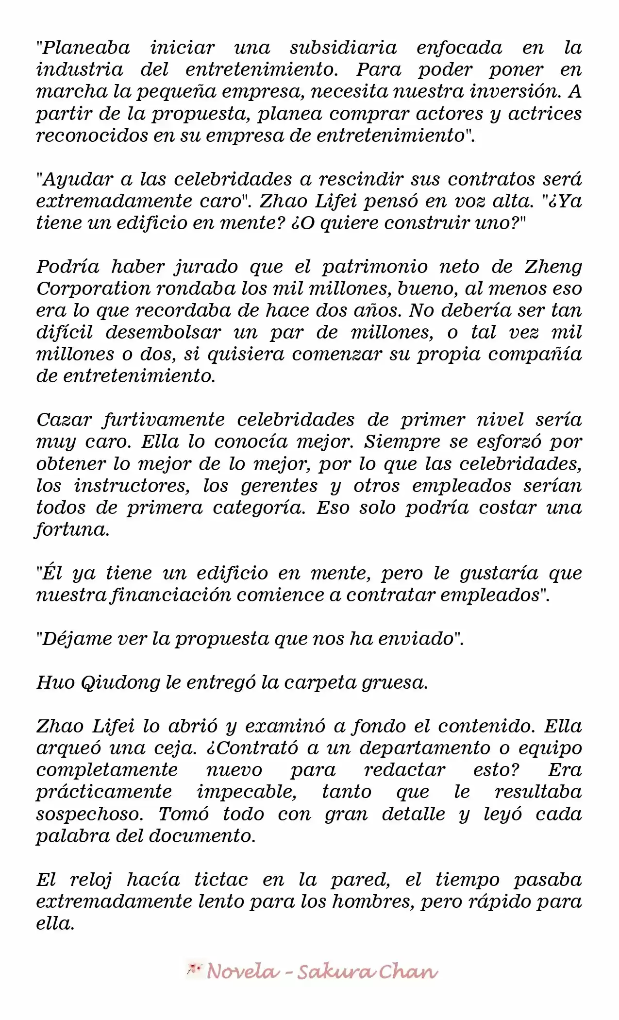 La Mujer Atrevida Del Magnate (Novela) - Capítulo 263 - Página 6 - LectorTMOo