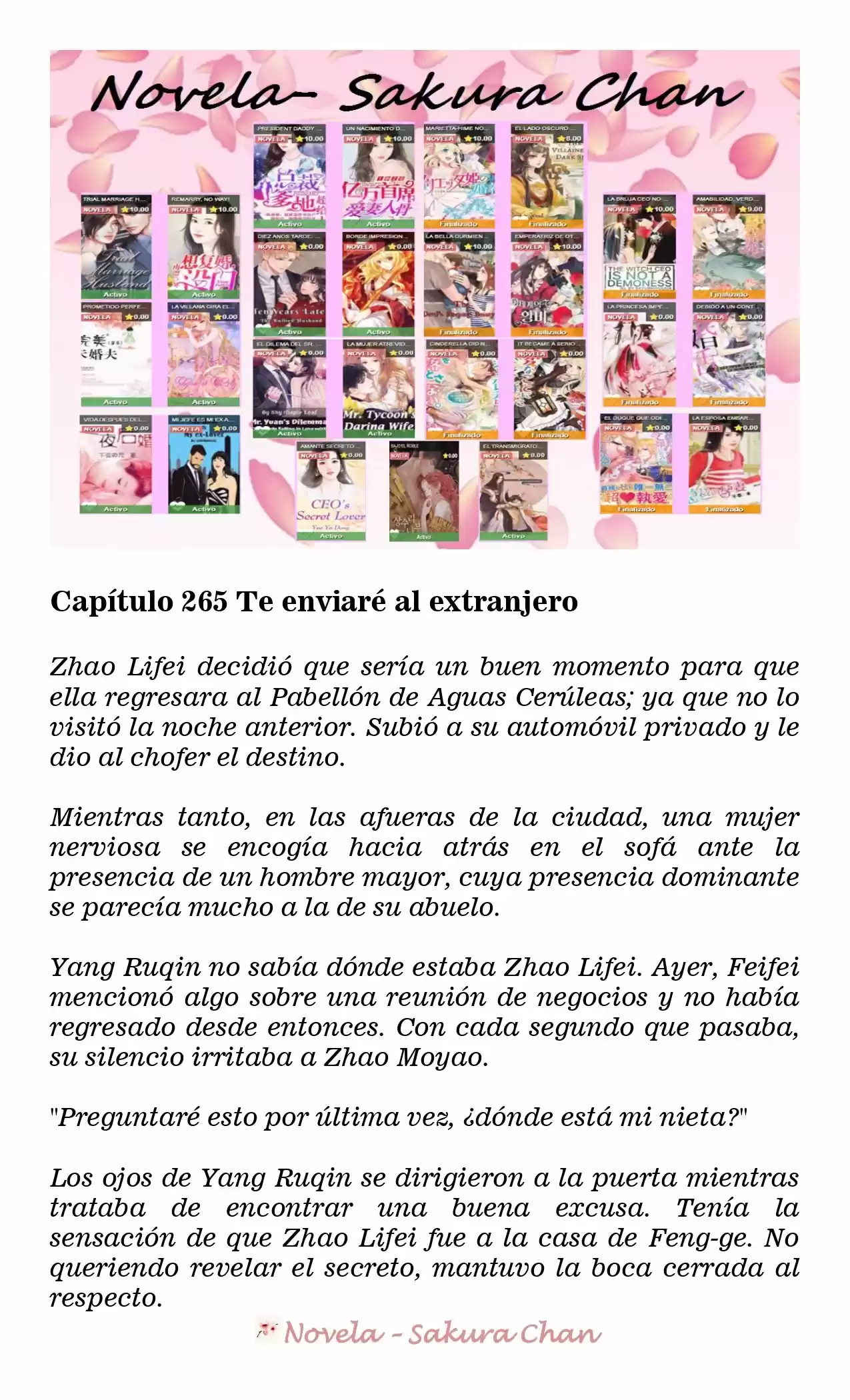 La Mujer Atrevida Del Magnate (Novela) - Capítulo 265 - Página 2 - LectorTMOo