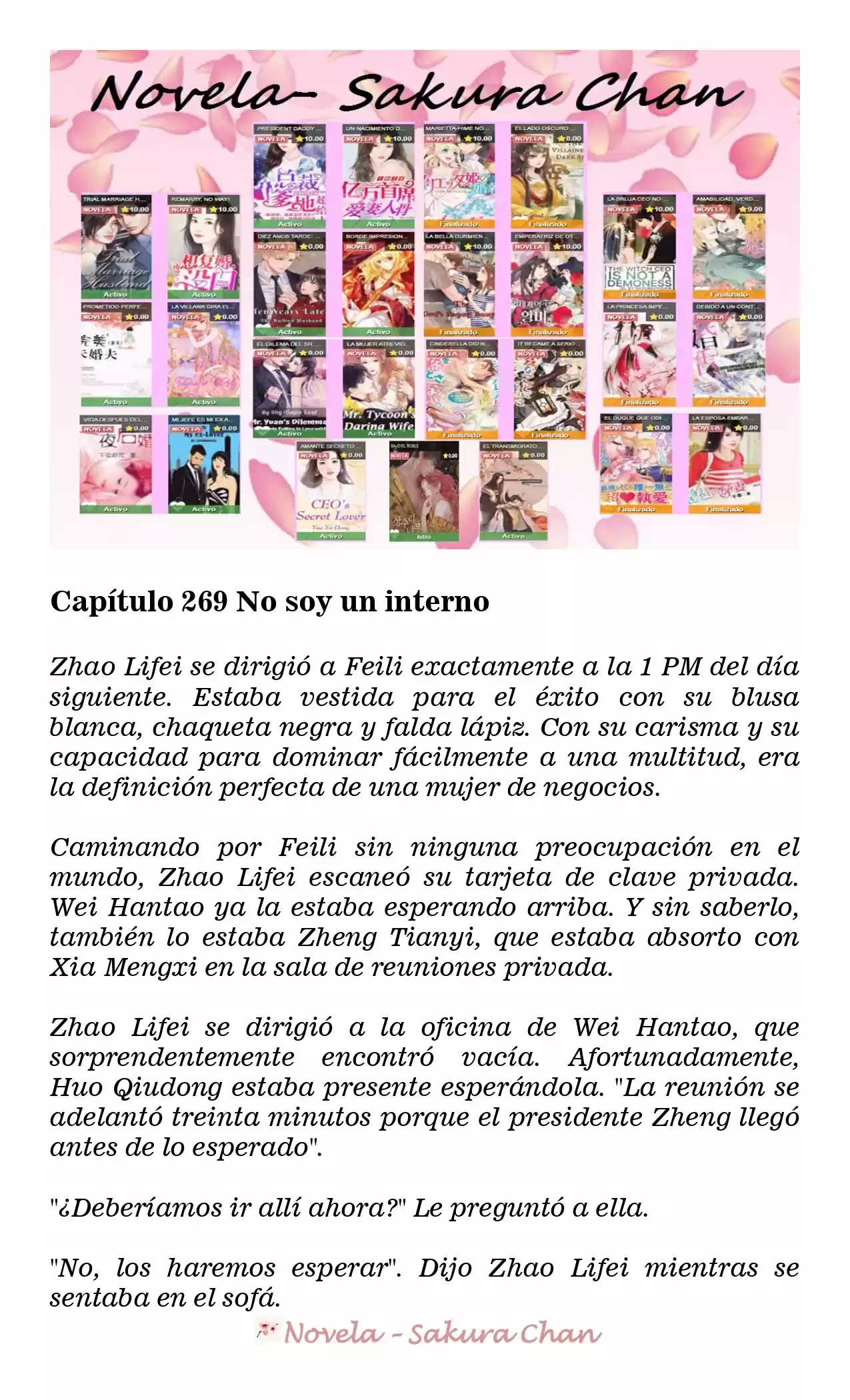 La Mujer Atrevida Del Magnate (Novela) - Capítulo 269 - Página 2 - LectorTMOo