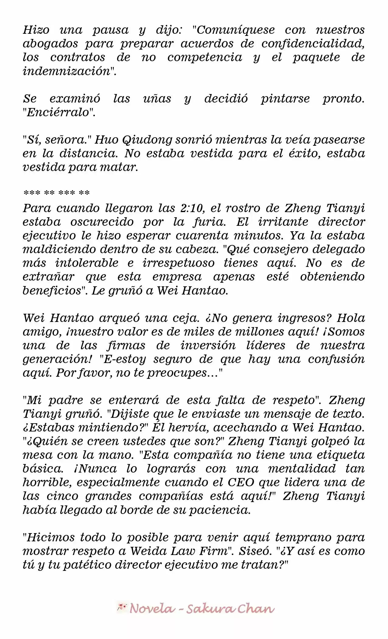 La Mujer Atrevida Del Magnate (Novela) - Capítulo 270 - Página 5 - LectorTMOo