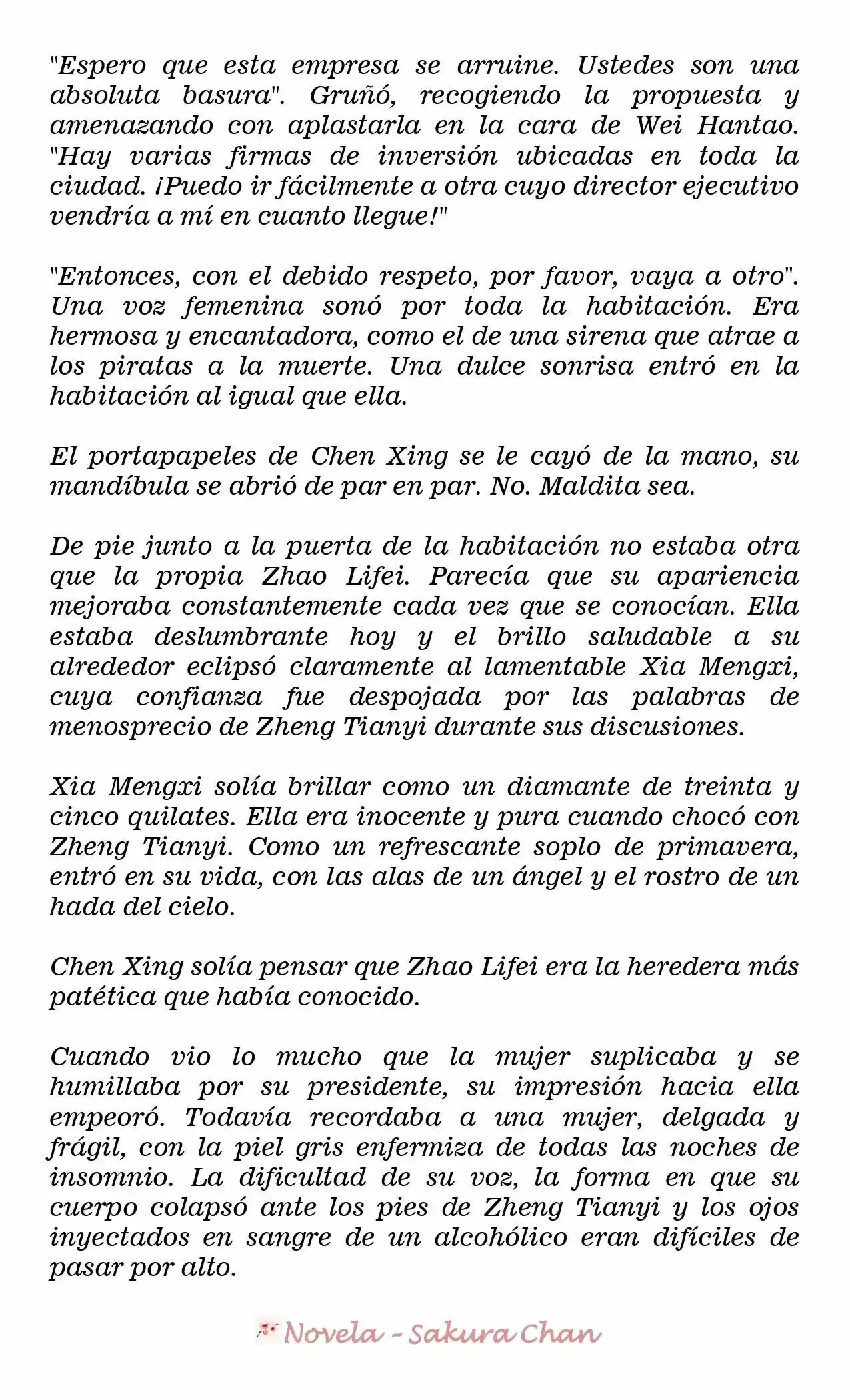 La Mujer Atrevida Del Magnate (Novela) - Capítulo 270 - Página 6 - LectorTMOo