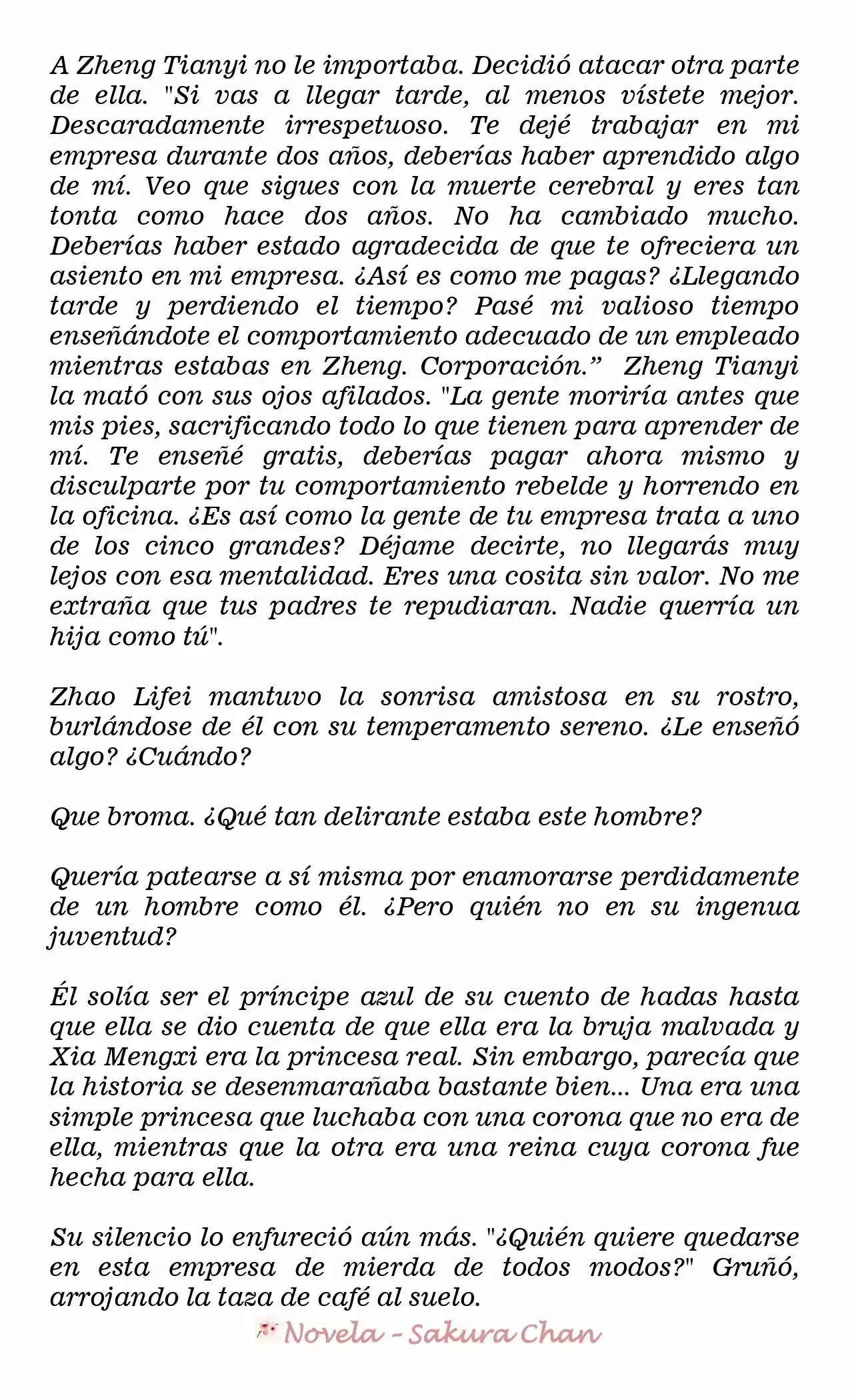 La Mujer Atrevida Del Magnate (Novela) - Capítulo 271 - Página 4 - LectorTMOo