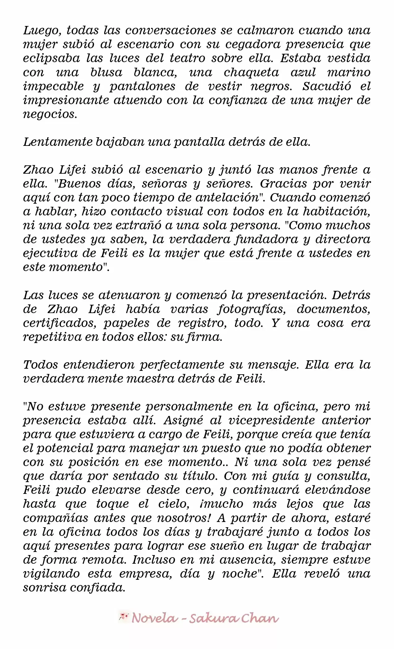La Mujer Atrevida Del Magnate (Novela) - Capítulo 272 - Página 4 - LectorTMOo