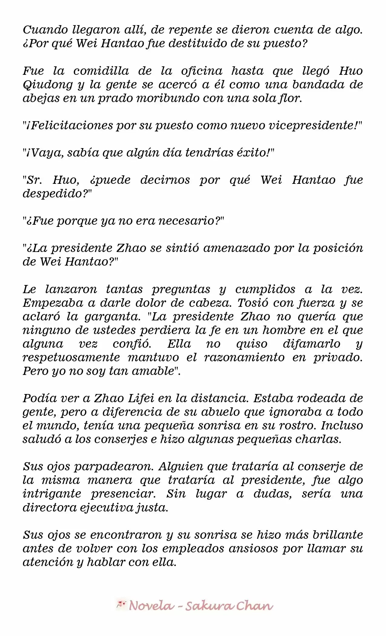 La Mujer Atrevida Del Magnate (Novela) - Capítulo 272 - Página 6 - LectorTMOo